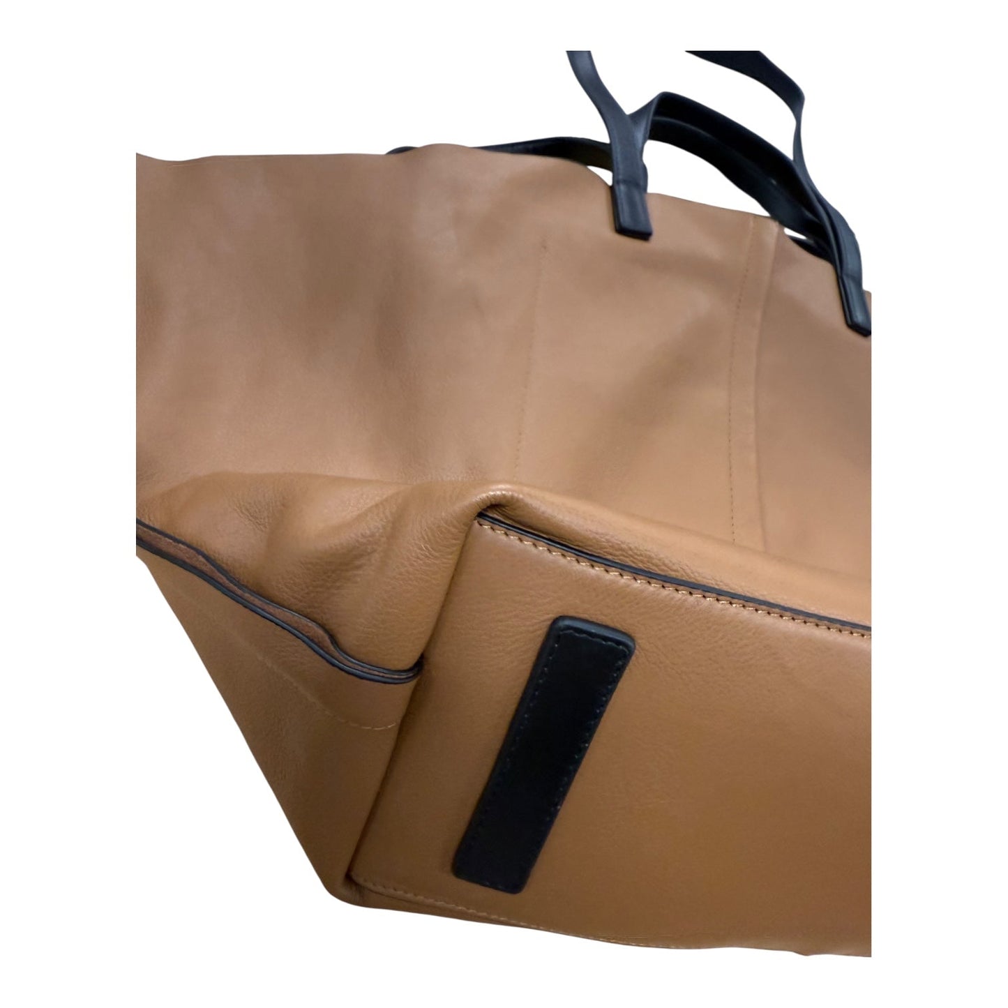 Handbag Leather By allsaints In Brown, Size:Large