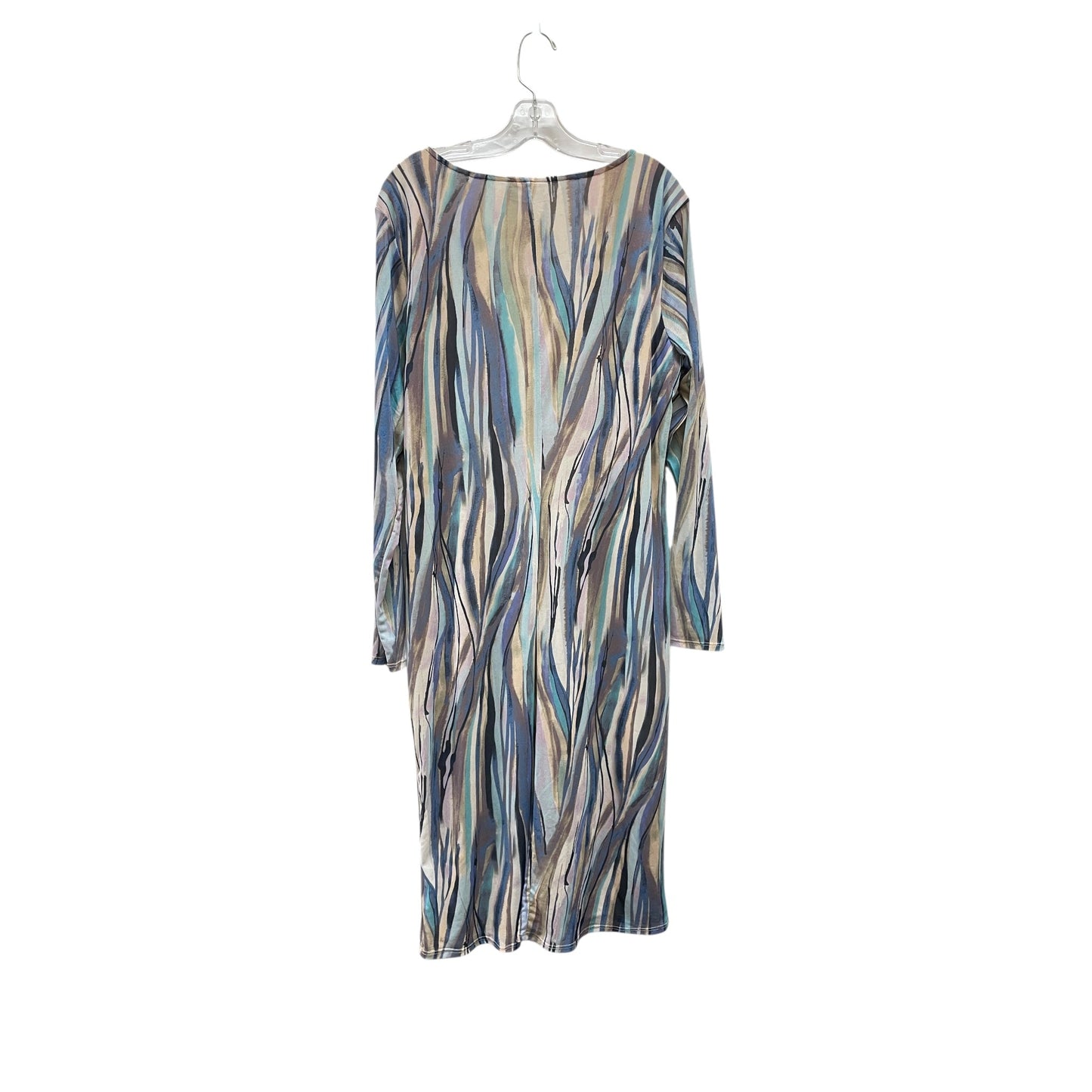 Dress Casual Maxi By Bold Elements In Multi, Size:Xxl