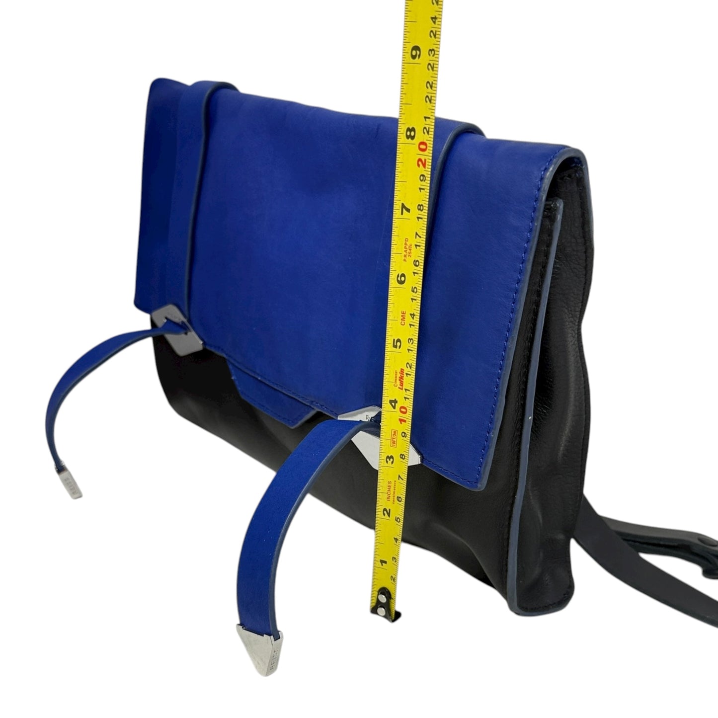 Olivia Leather Crossbody Bag By Reiss, Size: Medium