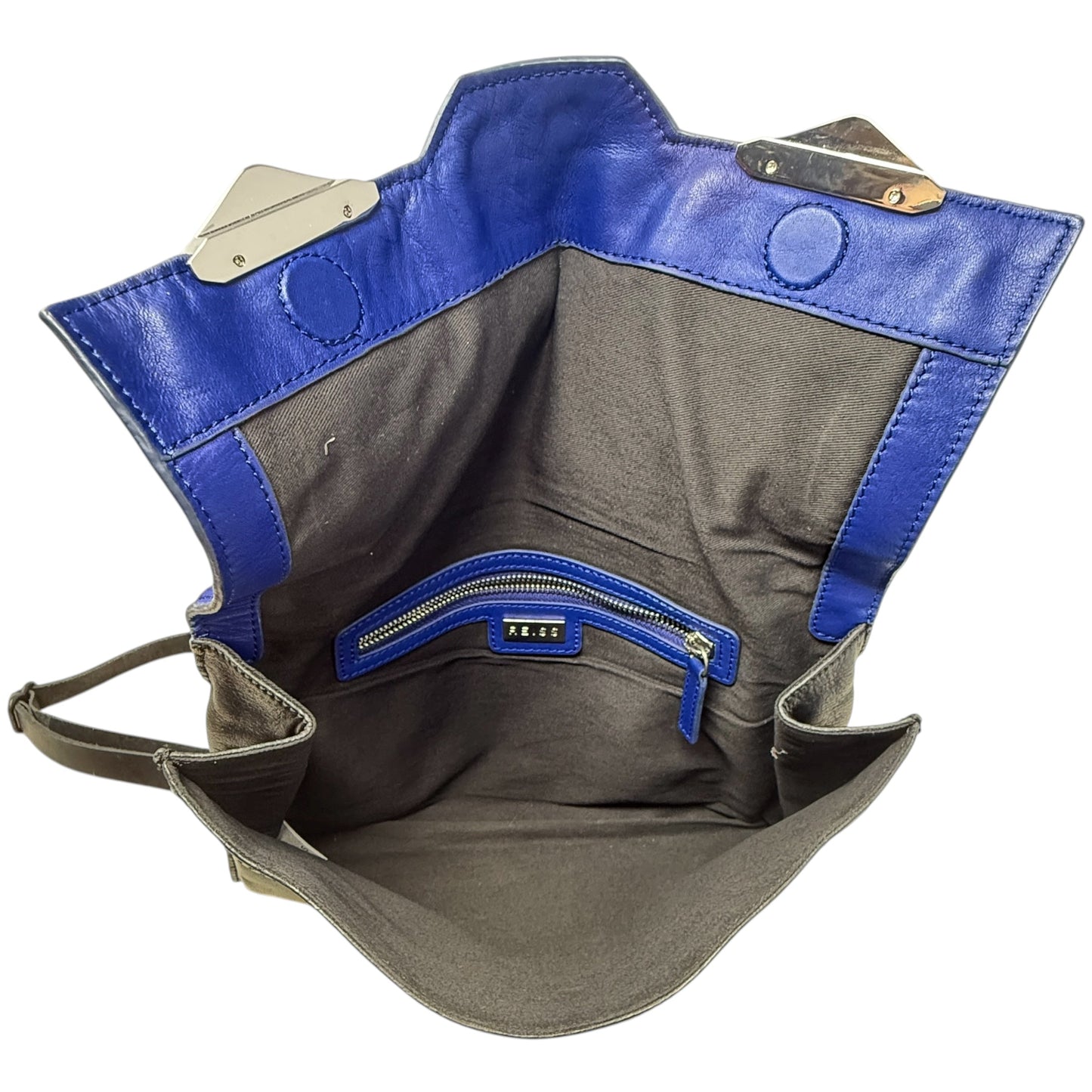 Olivia Leather Crossbody Bag By Reiss, Size: Medium