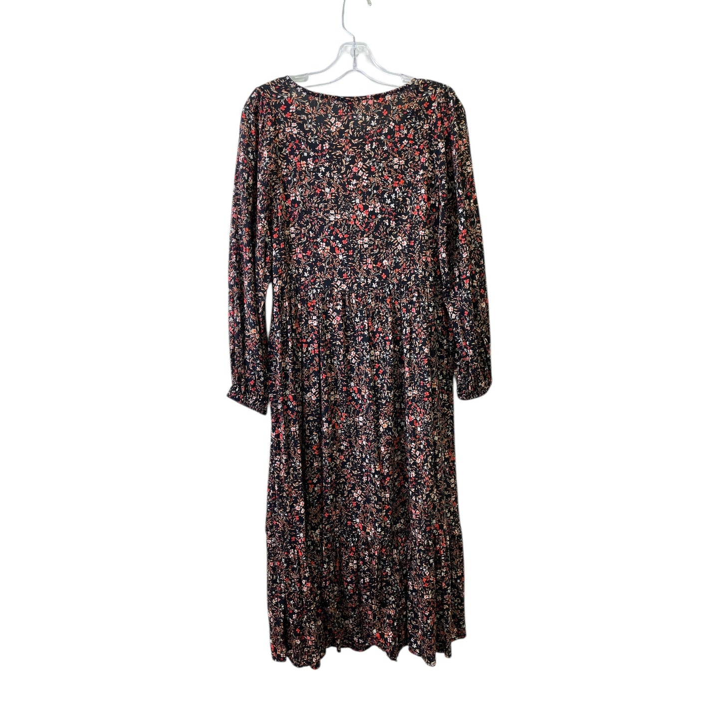 Dress Casual Midi By Old Navy In Orange, Size:M