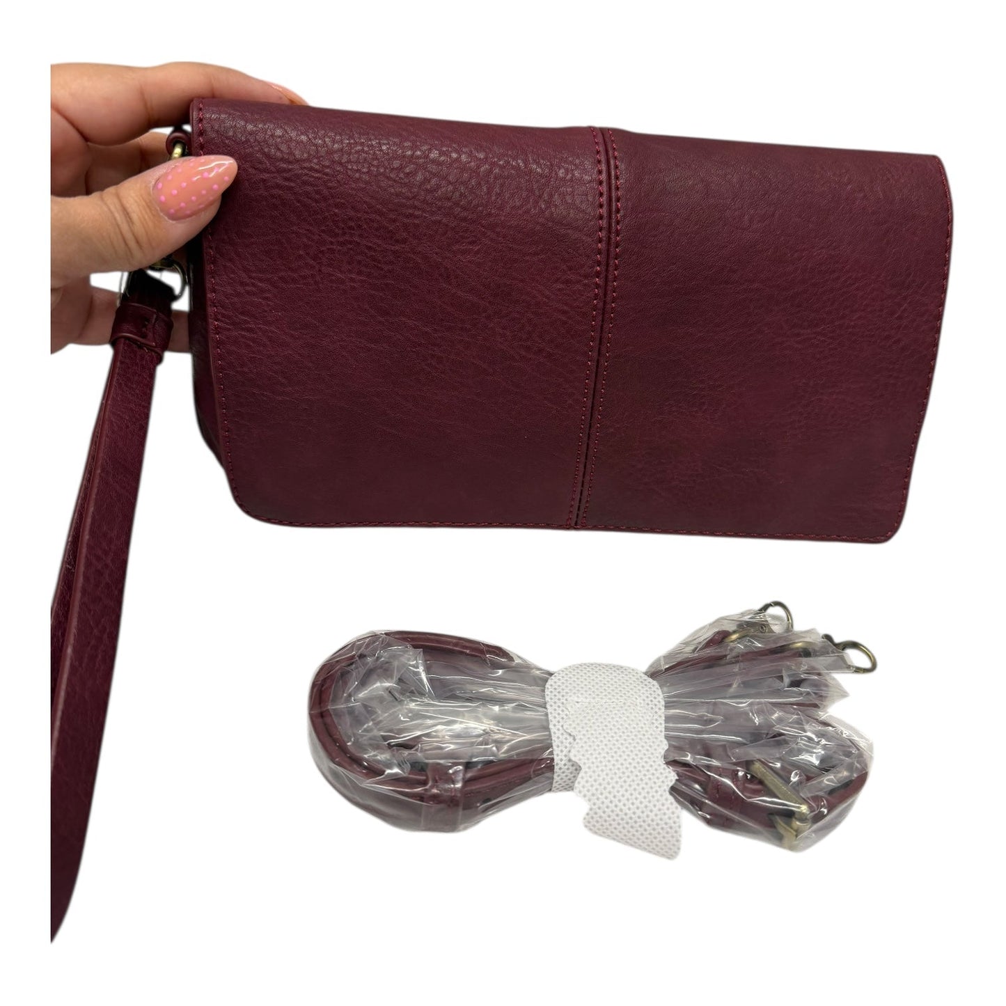 Crossbody By Joy Susan In Red, Size:Medium