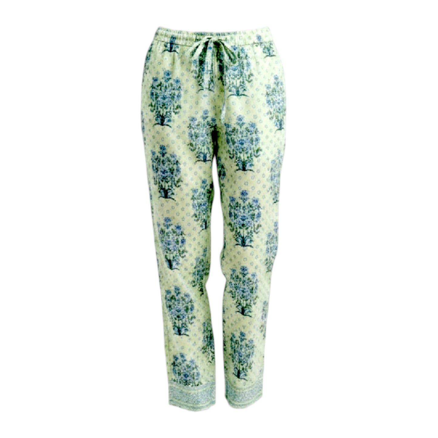 Yarrow Leonor Linen Pajama Pants By Roller Rabbit X Anthropologie In Floral Print, Size: L