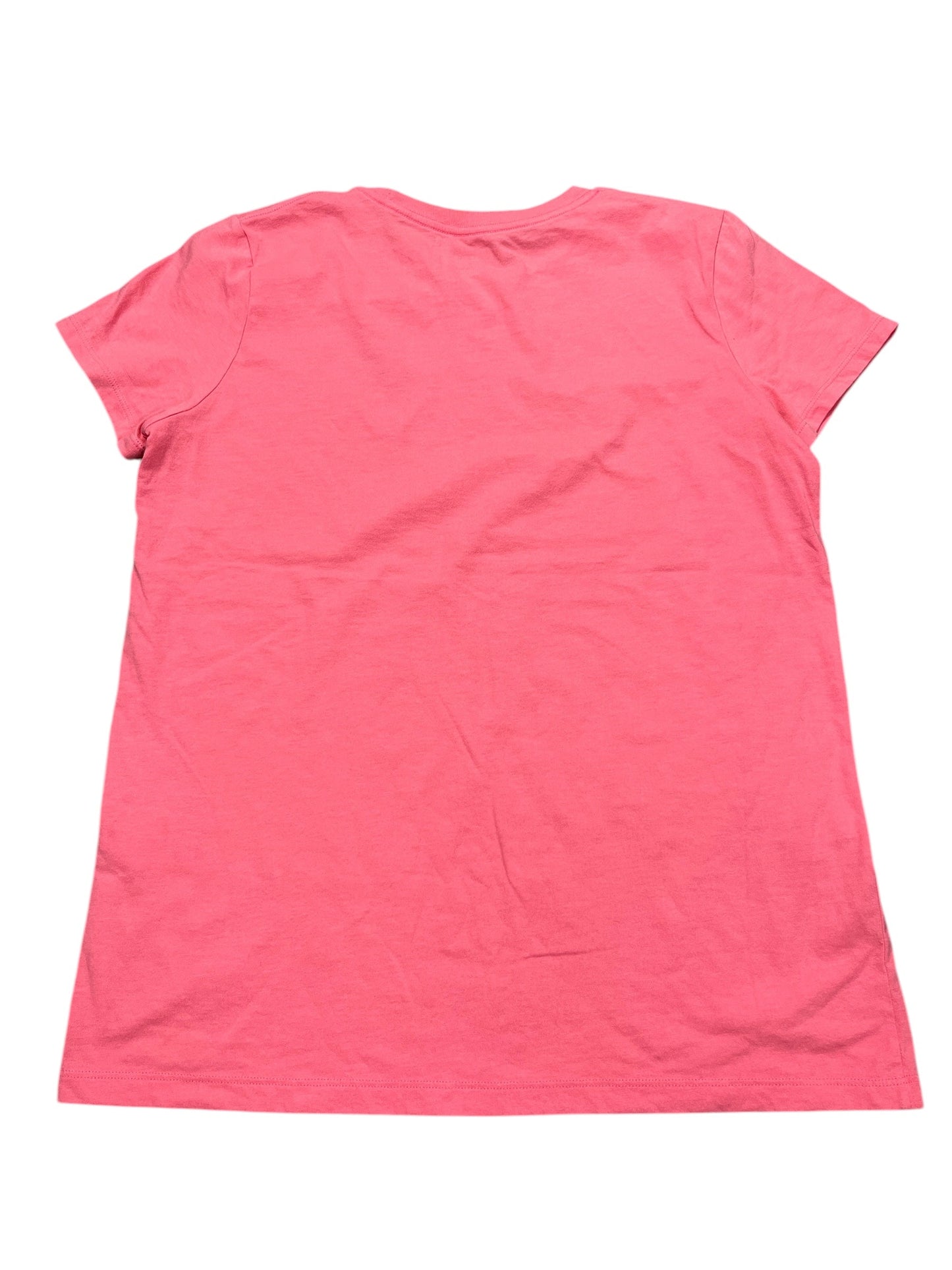Athletic Top Ss By Under Armour In Pink, Size:M