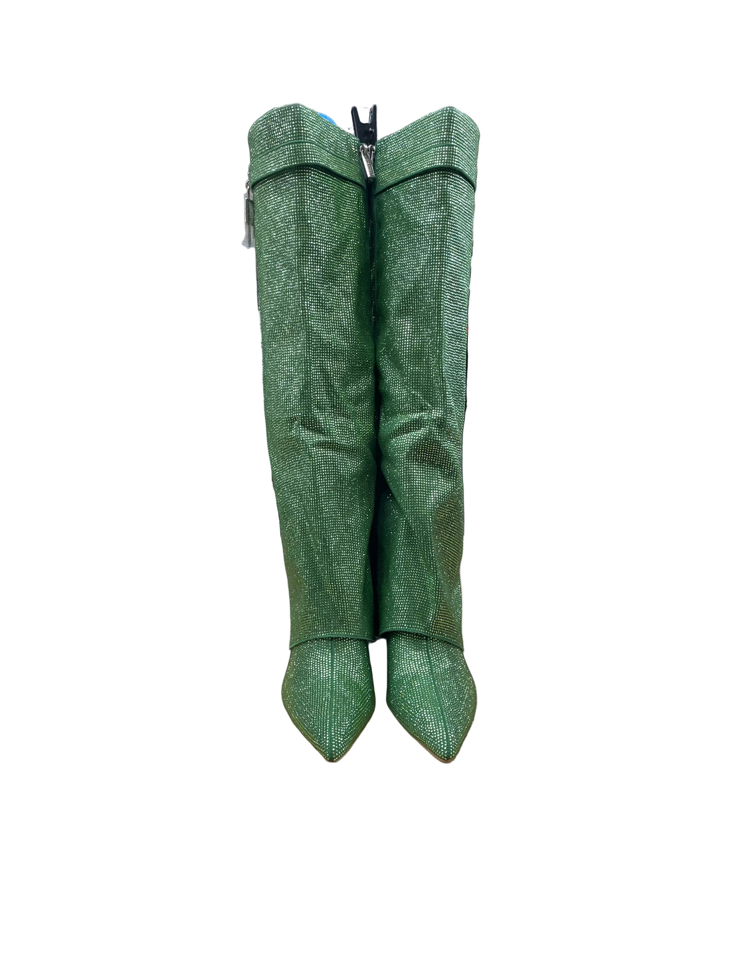 Boots Over-The-Knee Heels By Cape Robbin In Green, Size:10