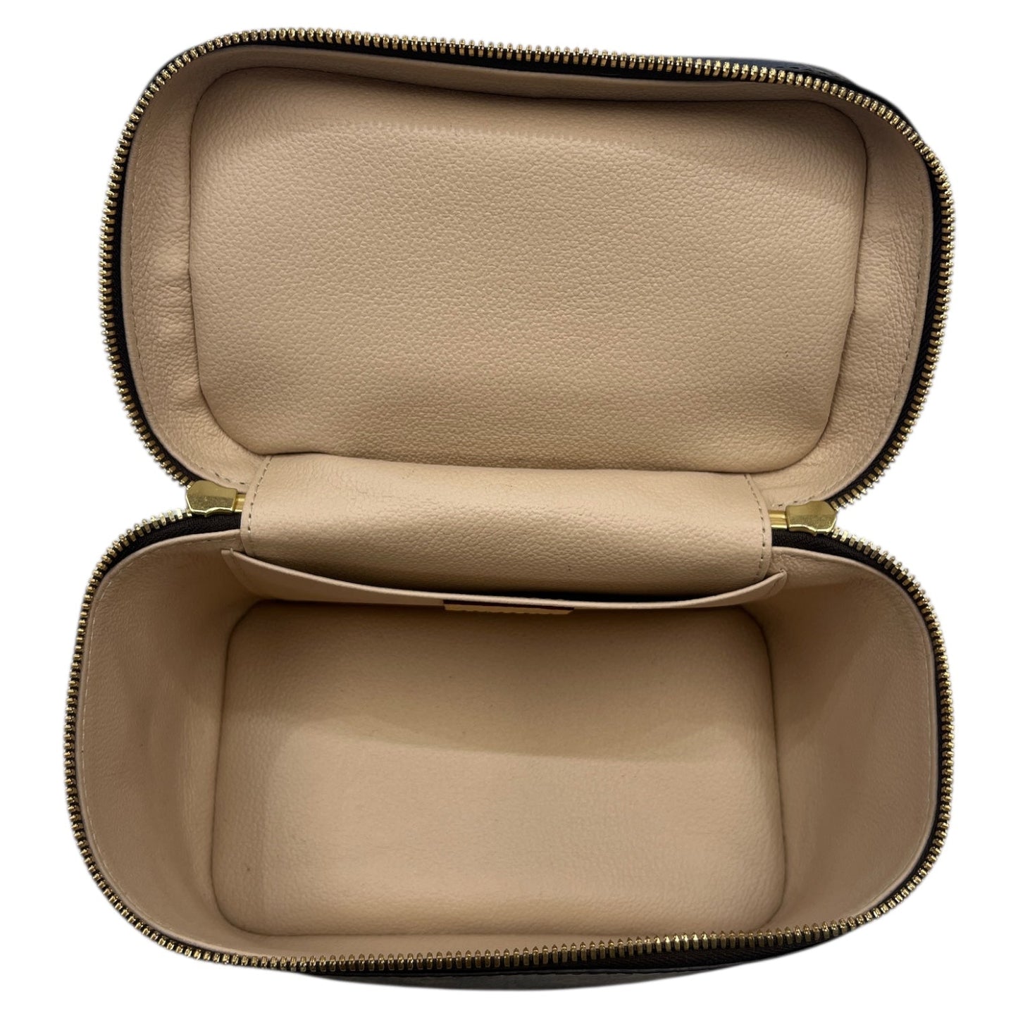 Makeup Bag Luxury Designer By Louis Vuitton In Brown, Size:Small