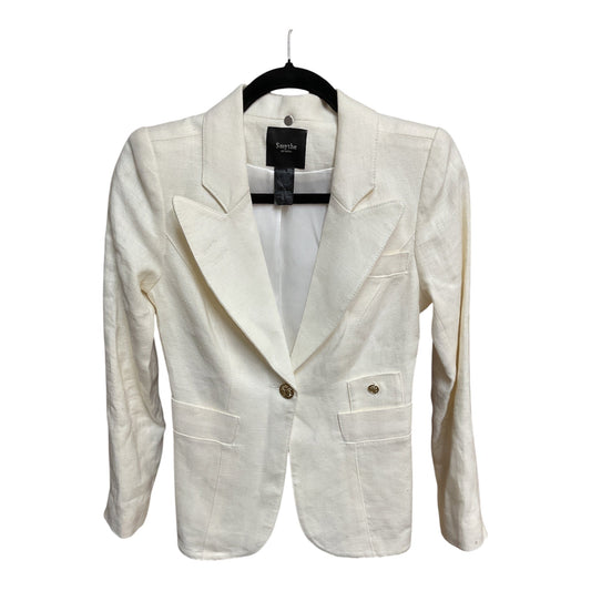 Blazer By Cma In Cream, Size:4