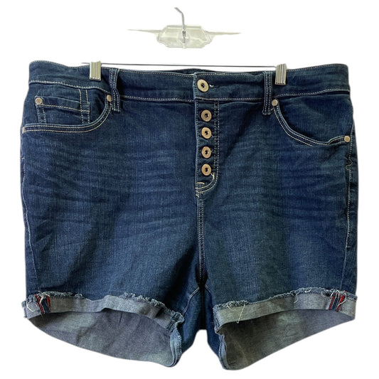 Shorts By Torrid In Blue Denim, Size:18