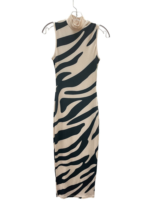Dress Casual Maxi By Shein In Blue & Cream, Size:2