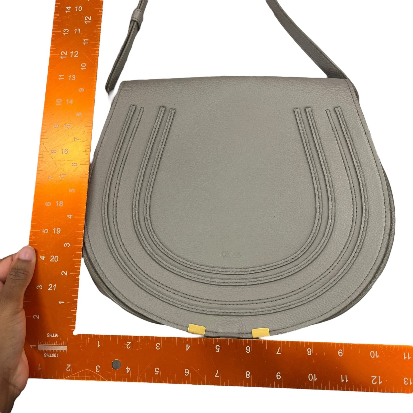 Crossbody Luxury Designer By Chloe, Size: Medium