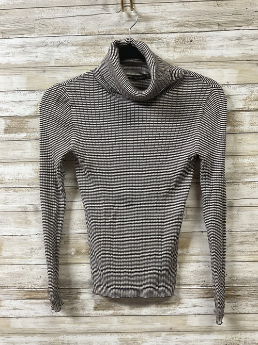 Top Ls By J Mclaughlin In Brown & Cream, Size:Xs