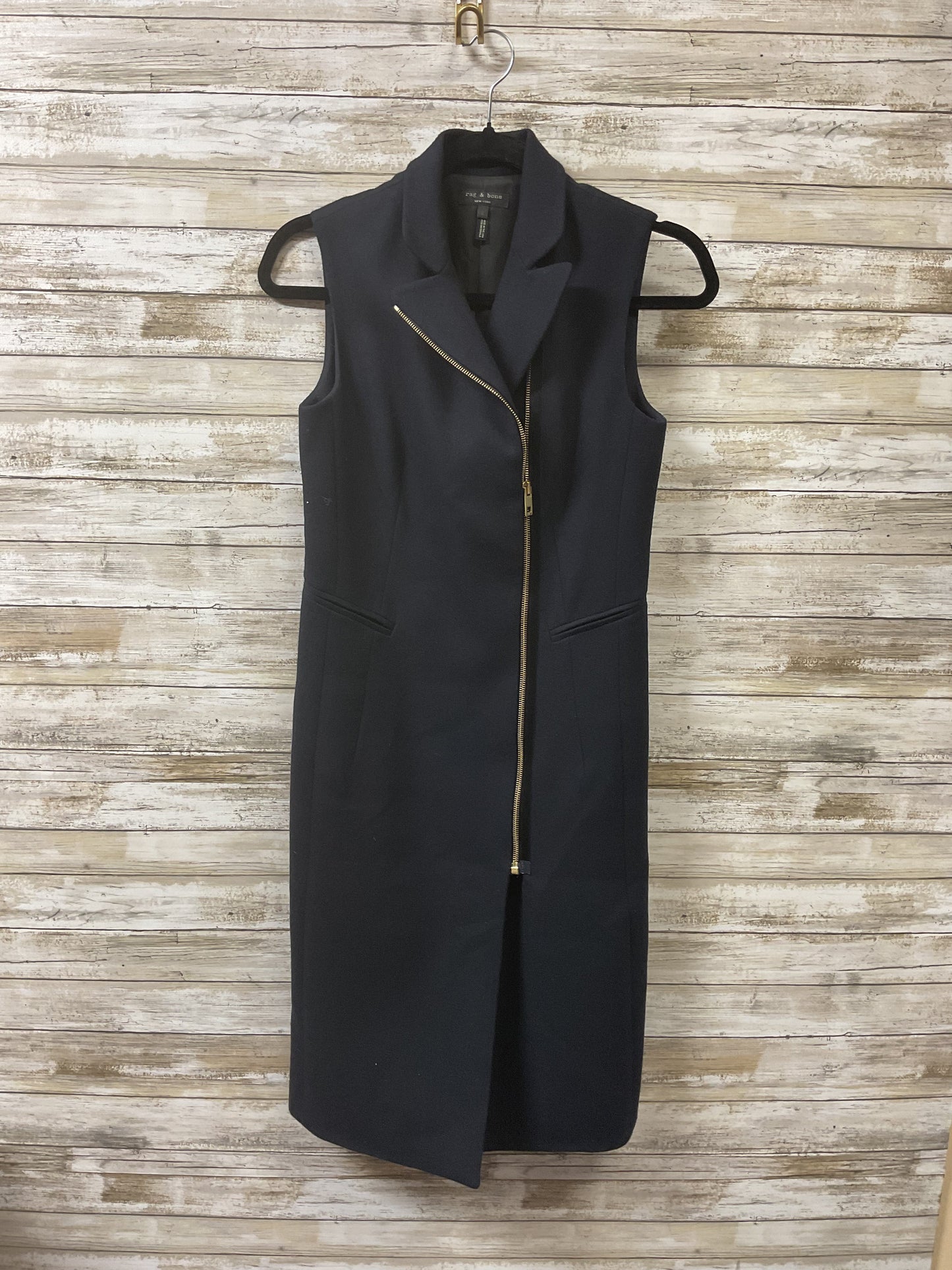 Dress Work By Rag And Bone In Navy, Size:2