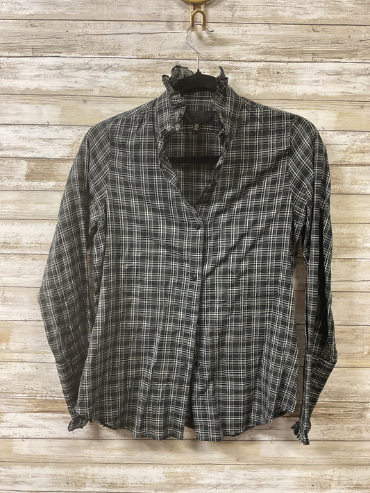 Top Ls By Nili Lotan In Black & White, Size:Xs
