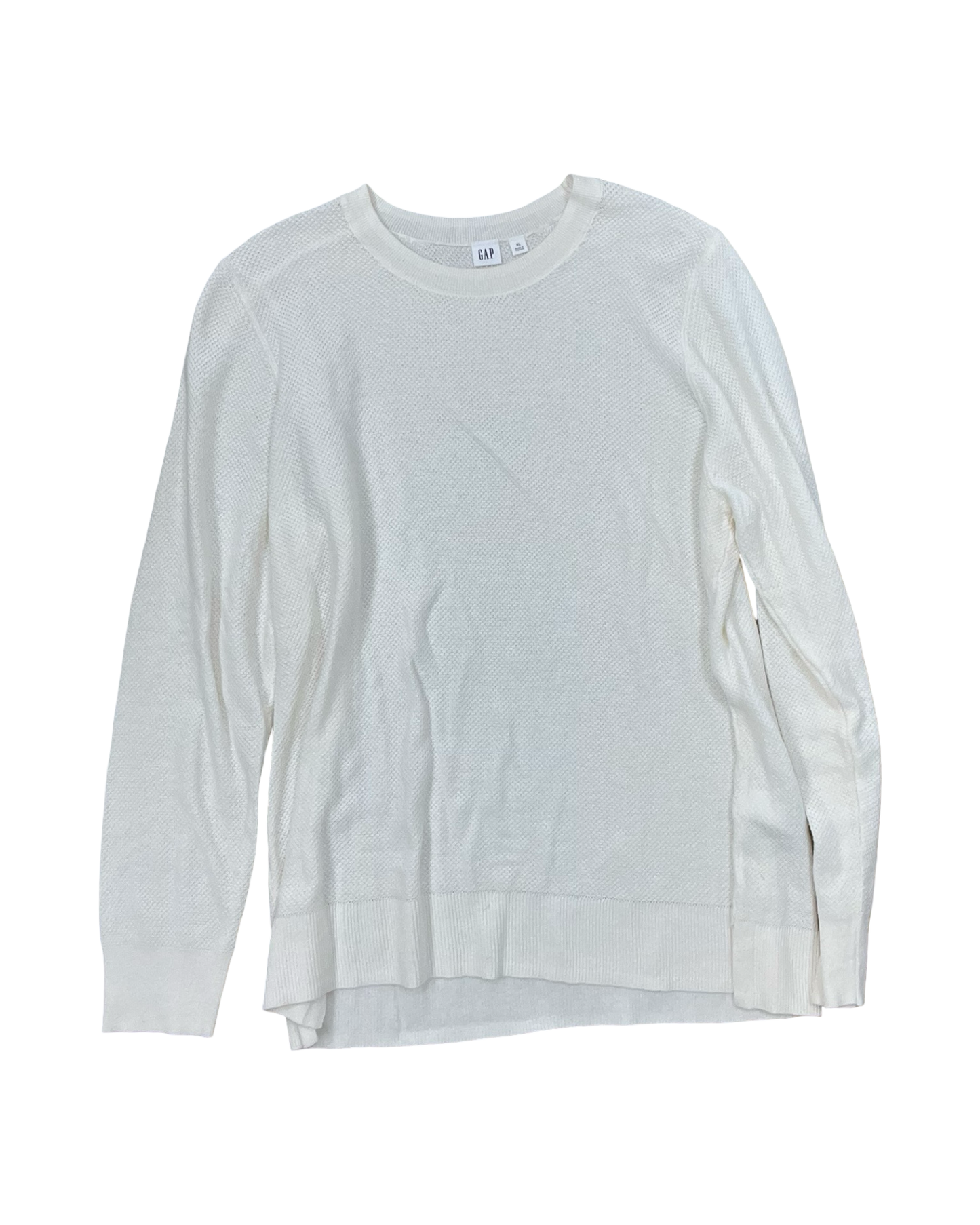 Top Ls By Gap In White, Size:Xl