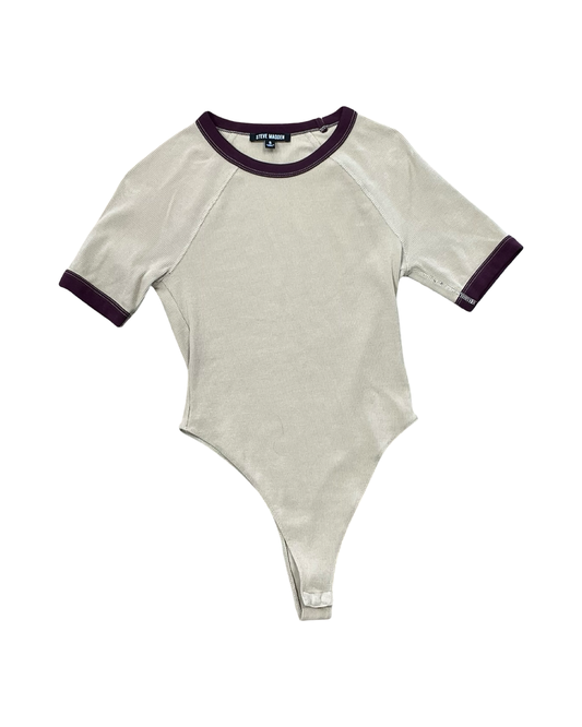 Bodysuit By Steve Madden In Tan, Size:S