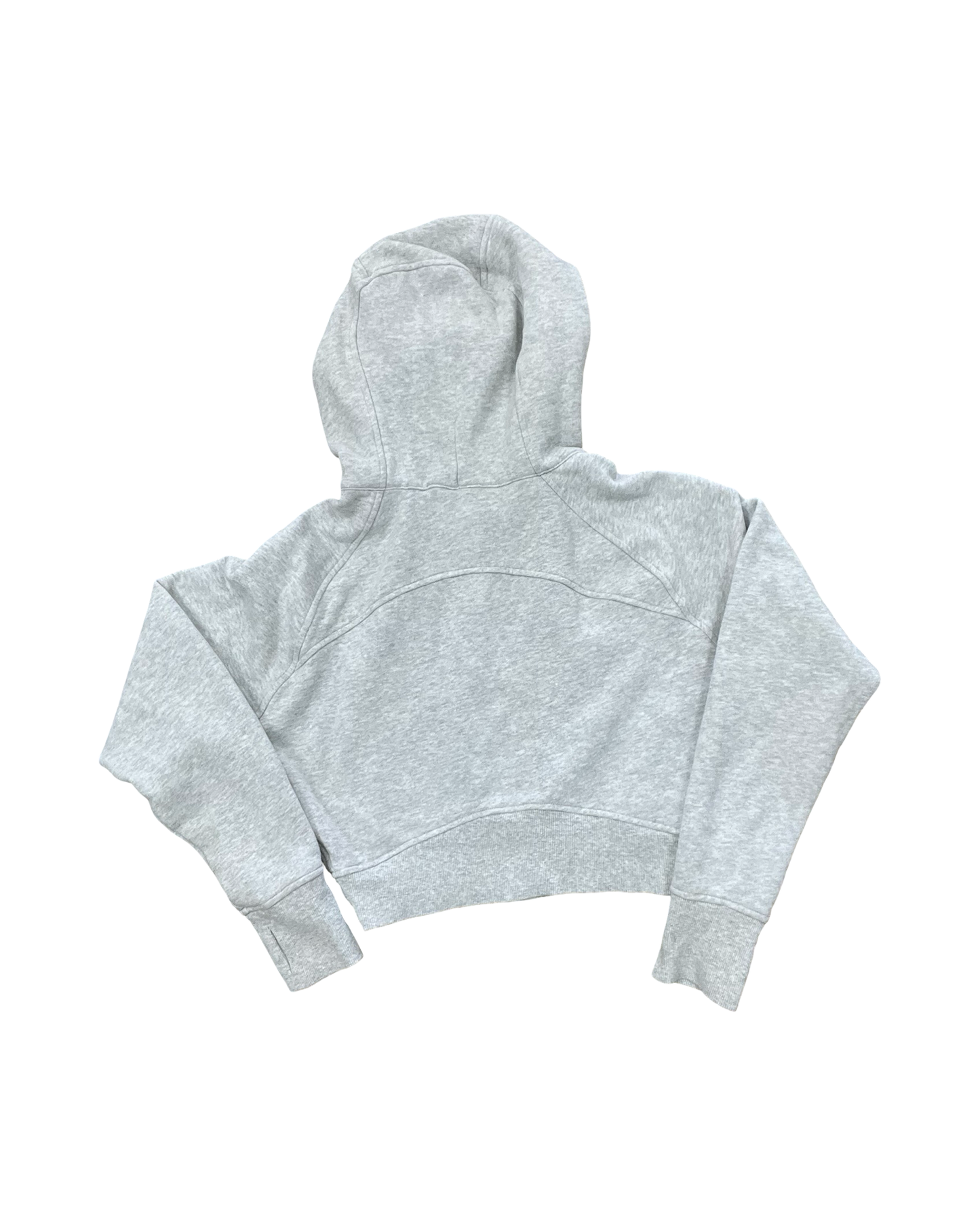 Athletic Jacket By Lululemon In Grey, Size:M