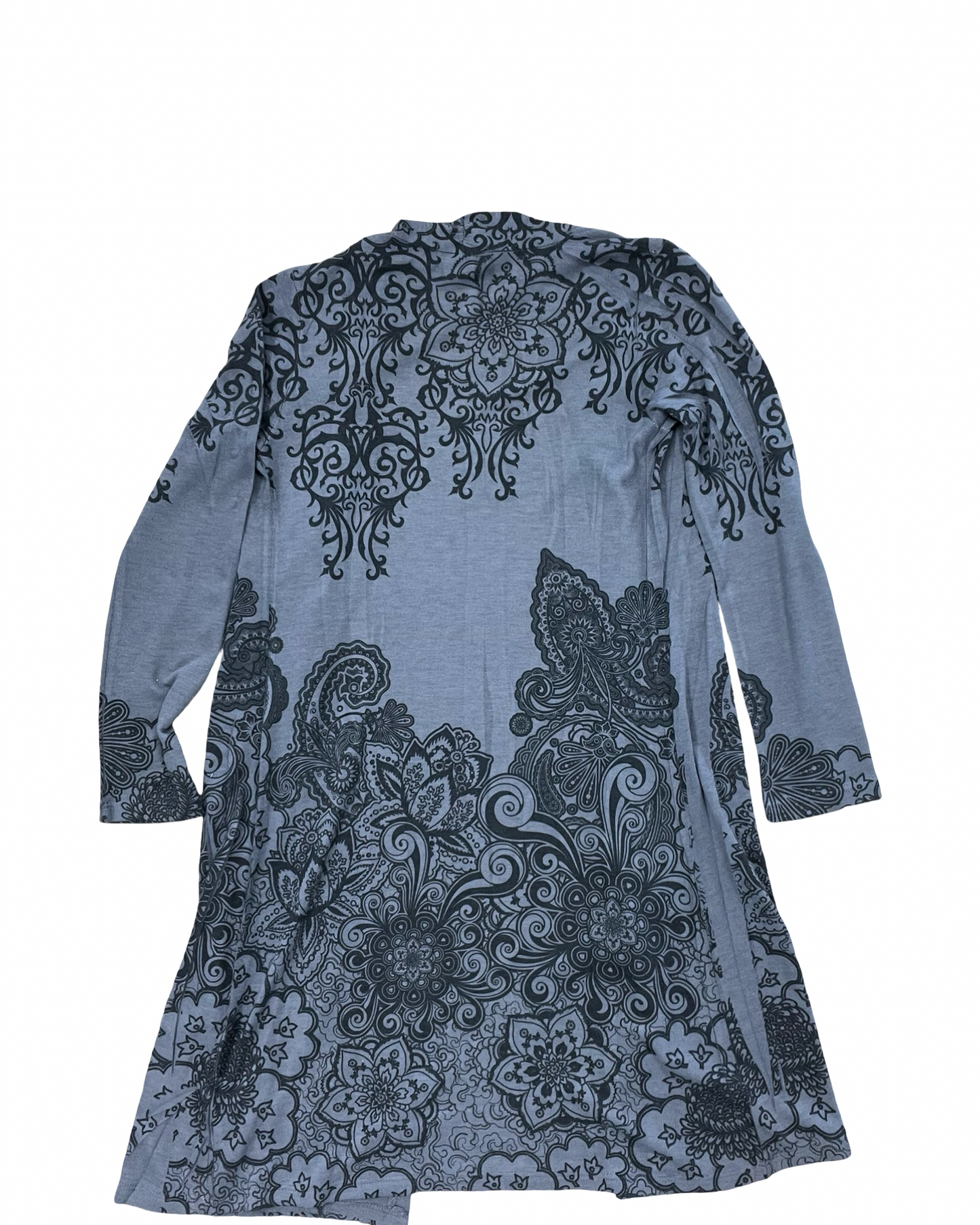 Cardigan By Clothes Mentor In Grey, Size:S