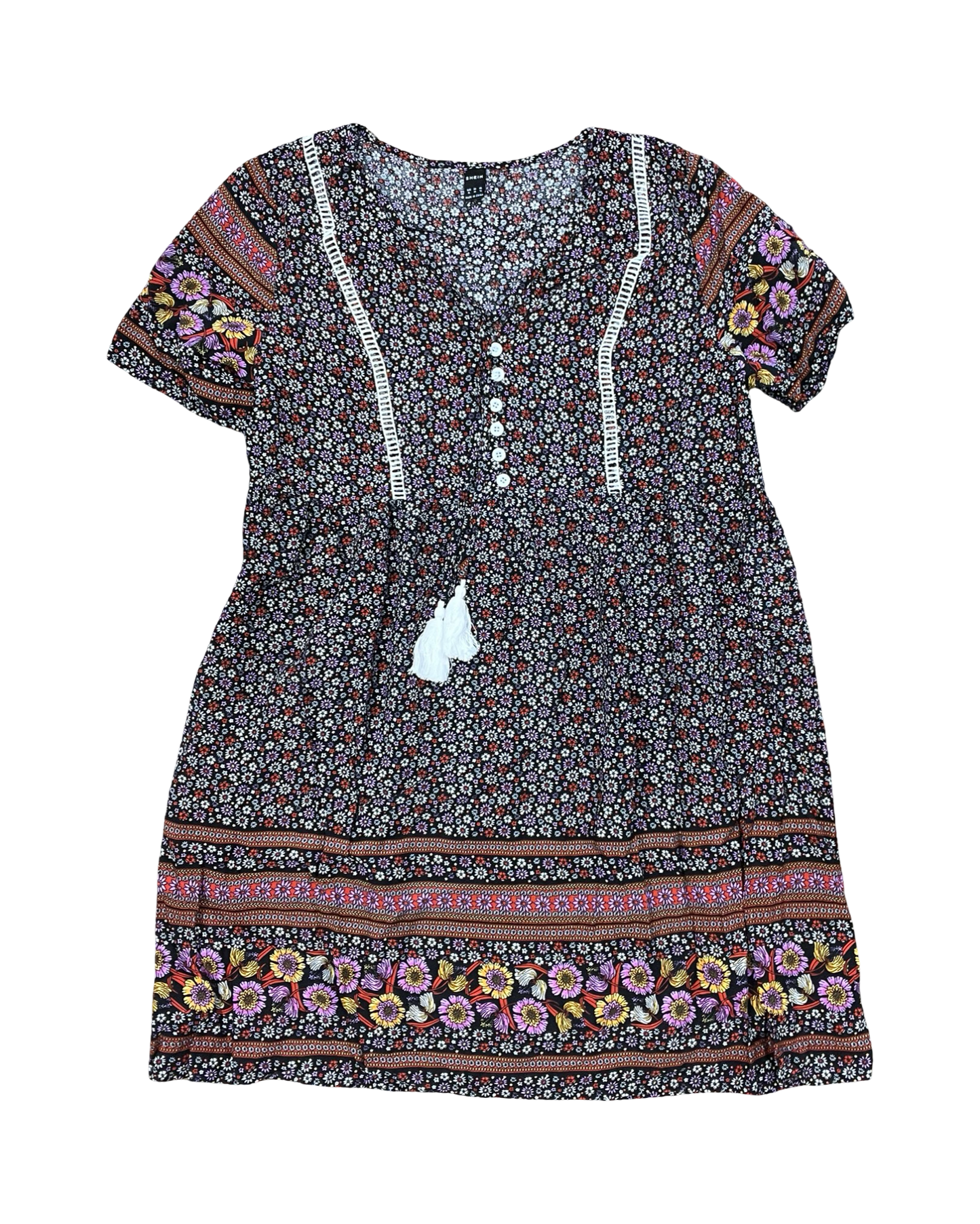 Dress Casual Short By Shein In Black, Size:Xl