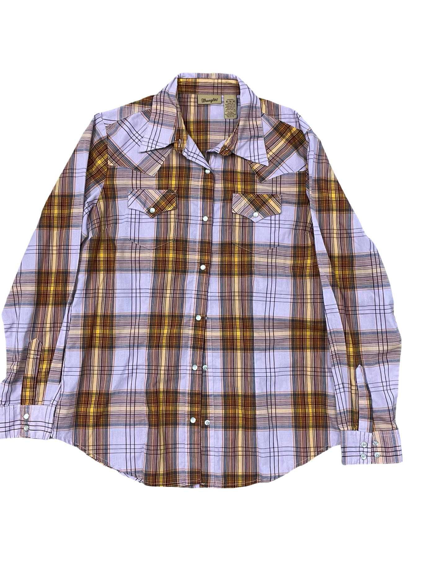 Top Ls By Wrangler In Orange & Purple, Size:M