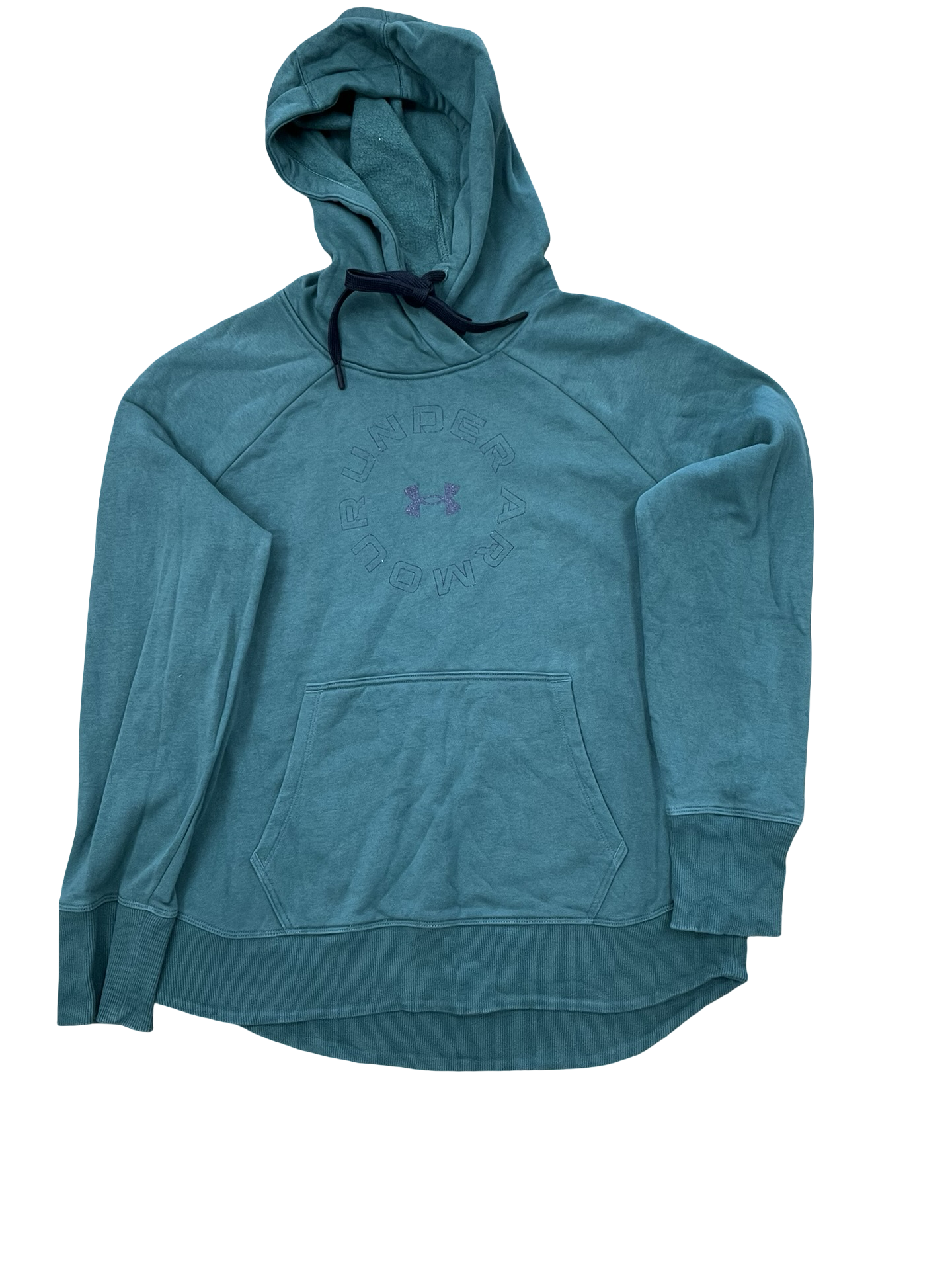 Athletic Sweatshirt Hoodie By Under Armour In Green, Size:M