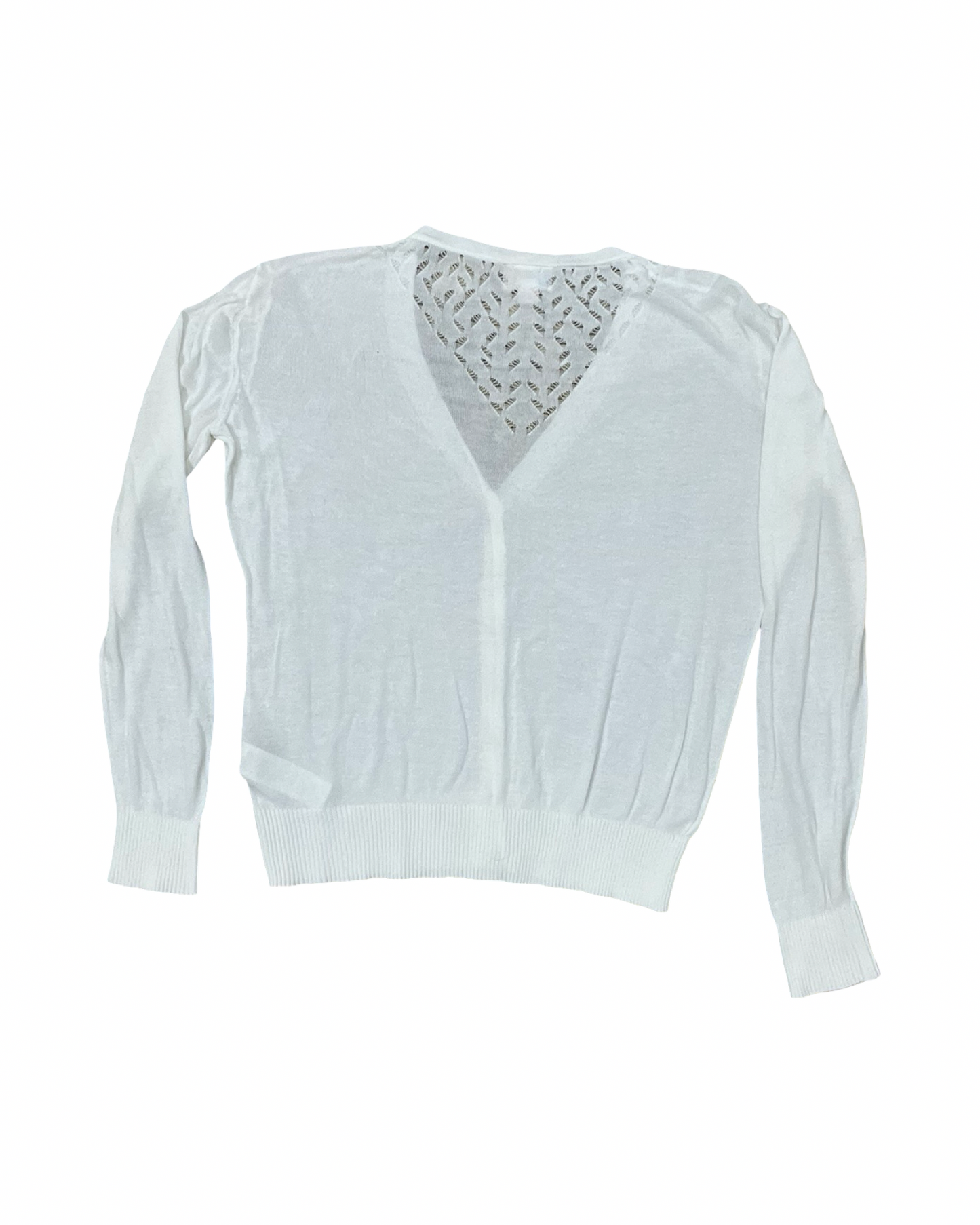 Cardigan By Lularoe In White, Size:Xs