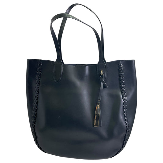 Handbag Leather By Vince Camuto In Black, Size:Large