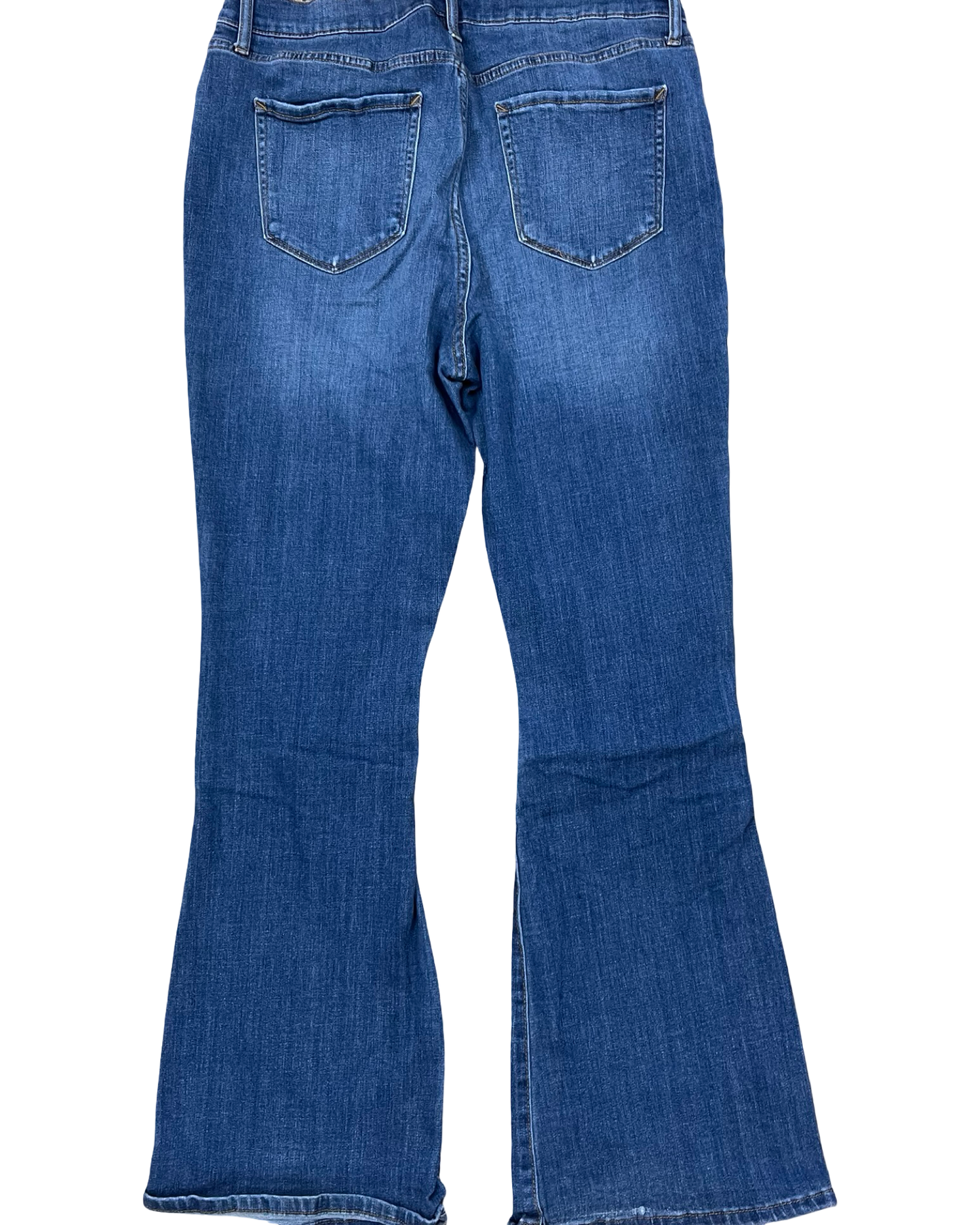 Jeans Flared By Ana In Blue Denim, Size:16