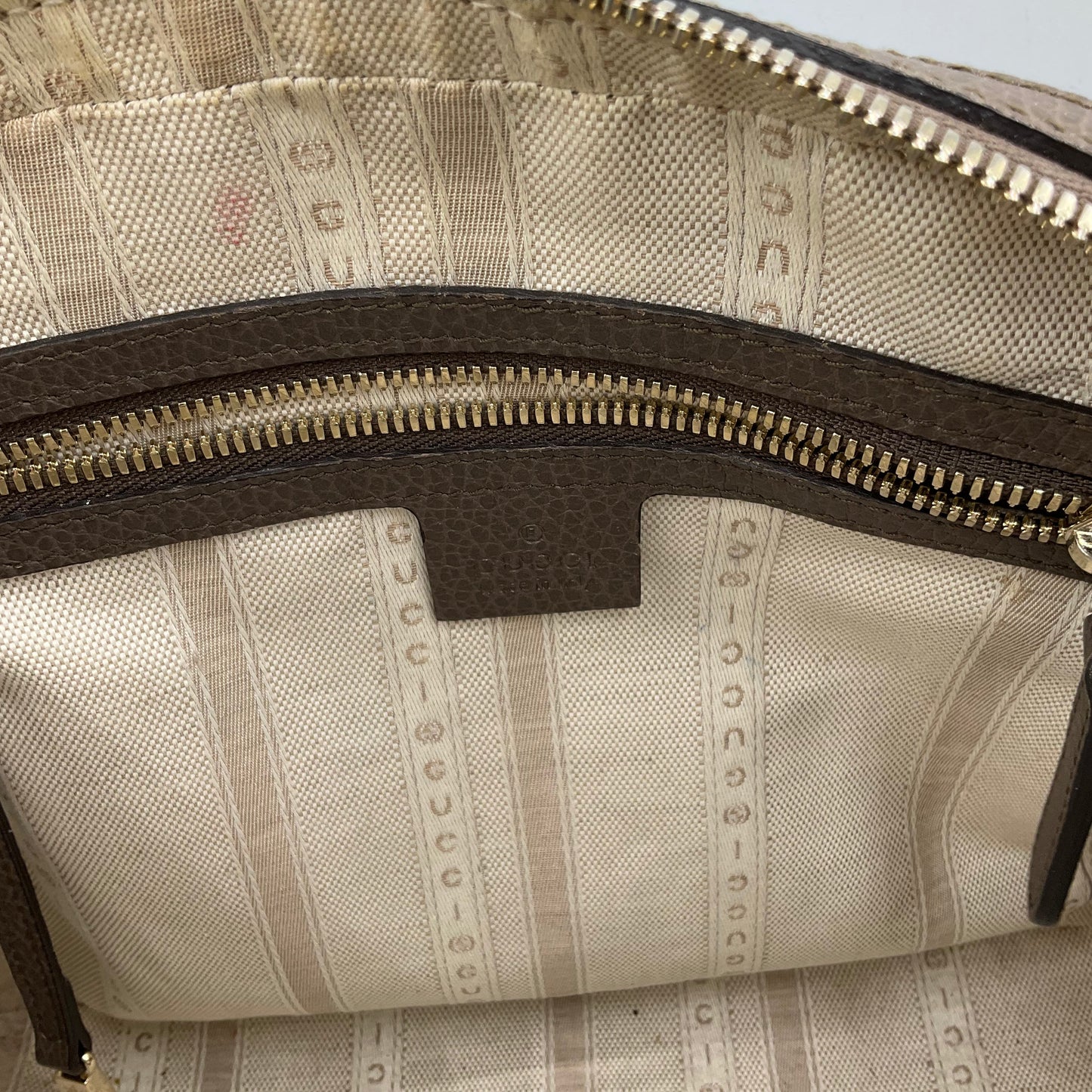 Gucci Lady Dollar Dome Satchel Size: Medium