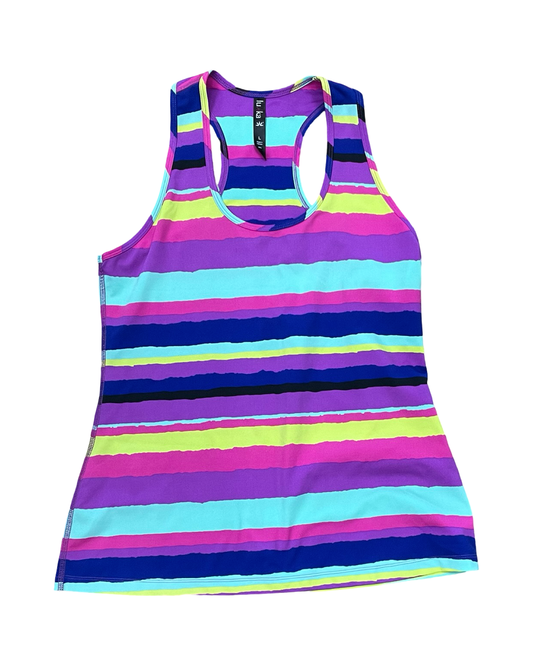 Top Sleeveless By Lukka In Multi, Size:L