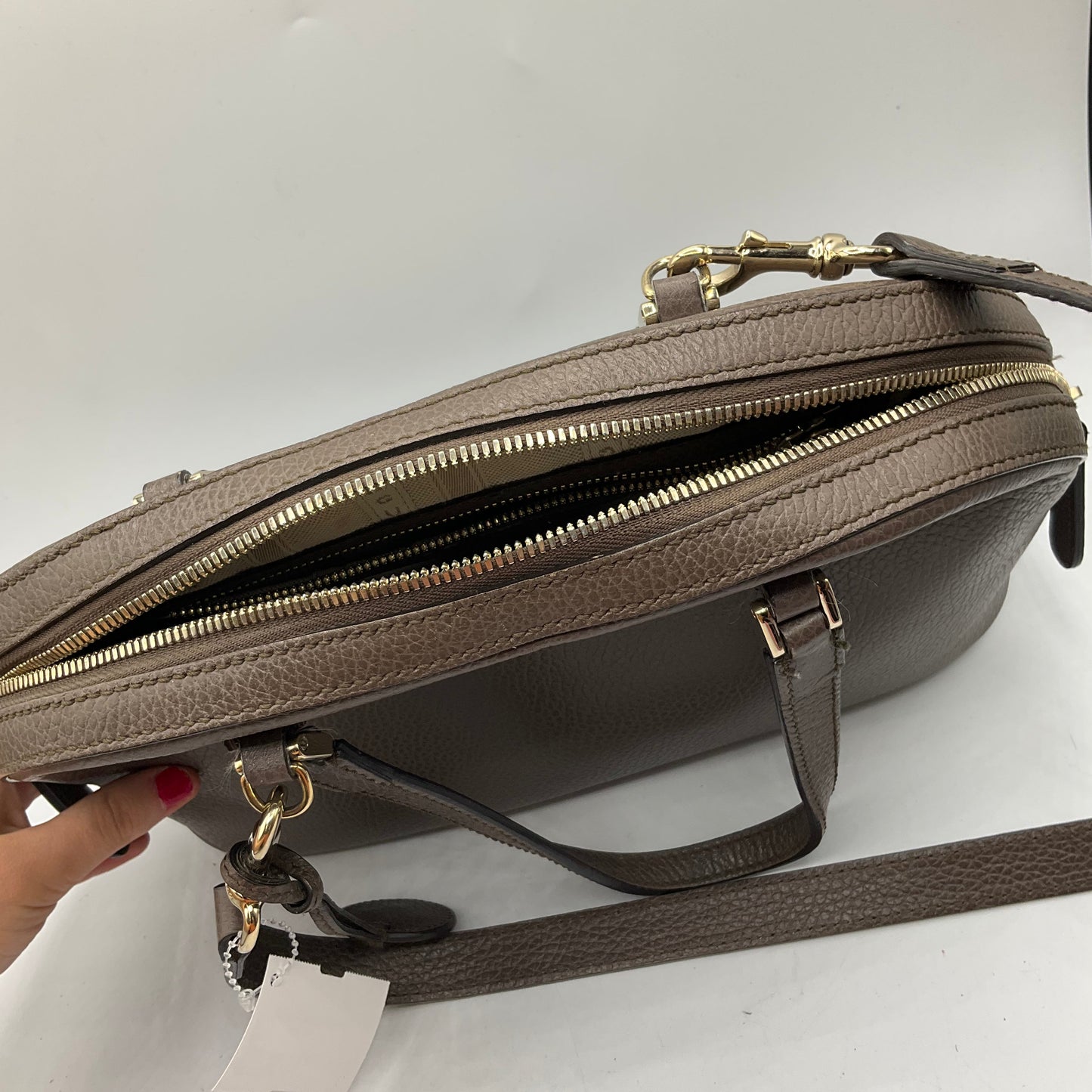 Gucci Lady Dollar Dome Satchel Size: Medium