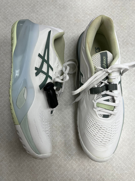 Shoes Athletic By Asics In Green & White, Size:8