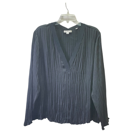 Top Ls By Vince In Black, Size:L