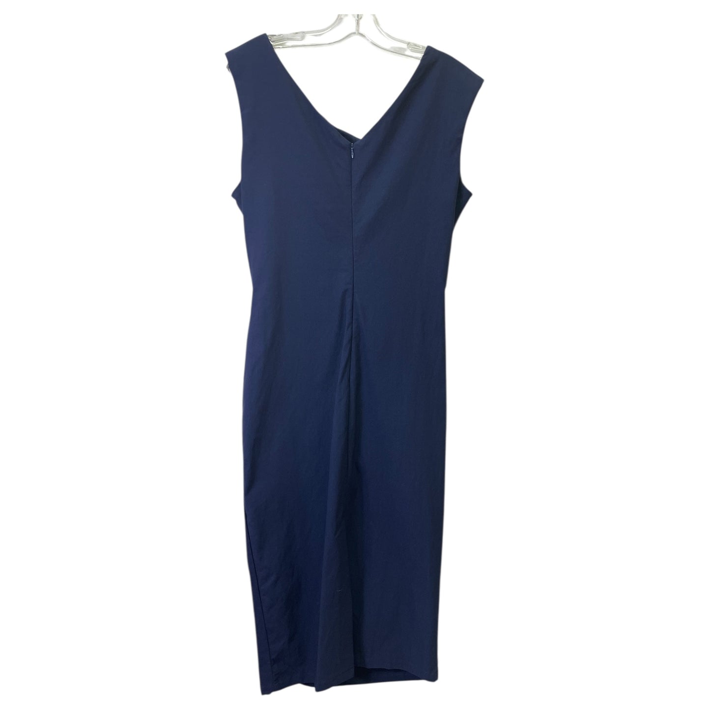 Dress Party Midi By Cme In Blue, Size:2X