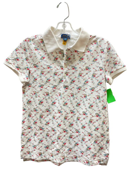 Top Ss Basic By Polo Ralph Lauren In Floral Print, Size:Xl