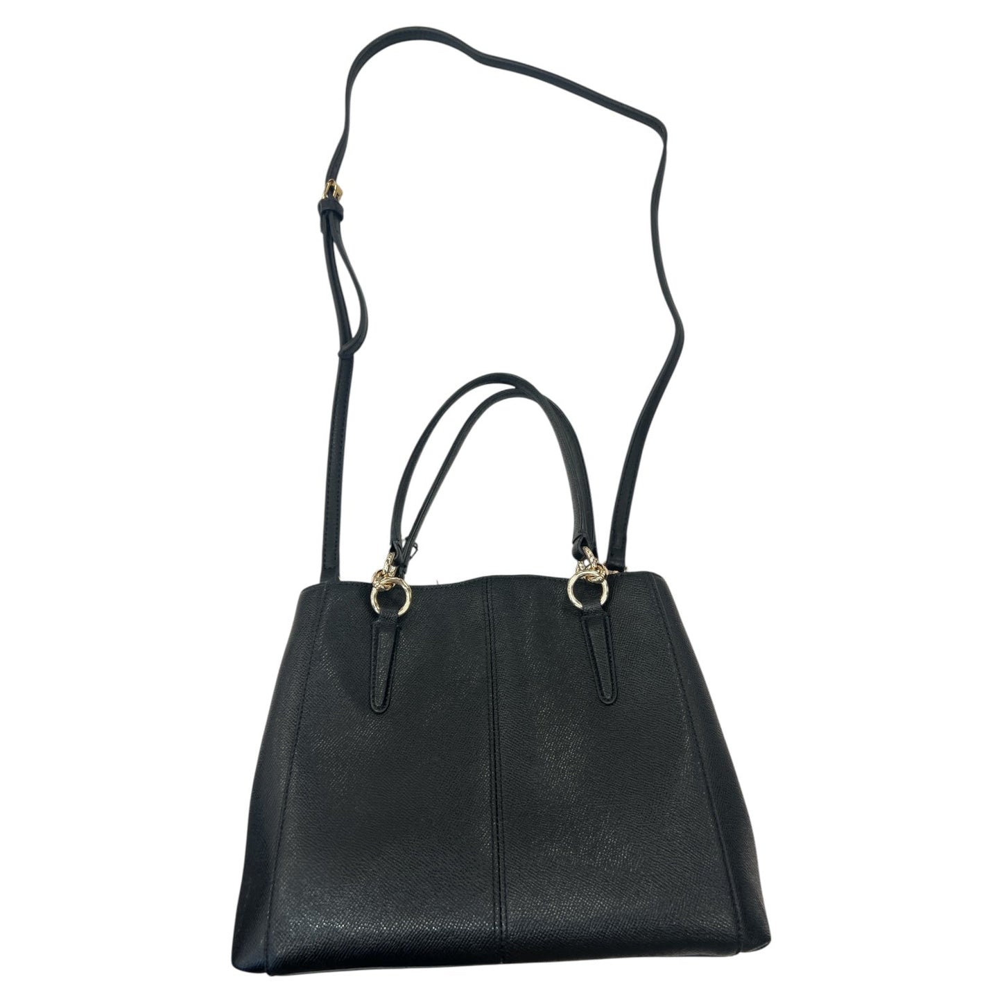 Handbag Designer By Coach In Black, Size:Medium