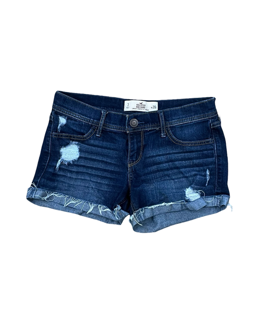 Shorts By Hollister In Blue Denim, Size:2