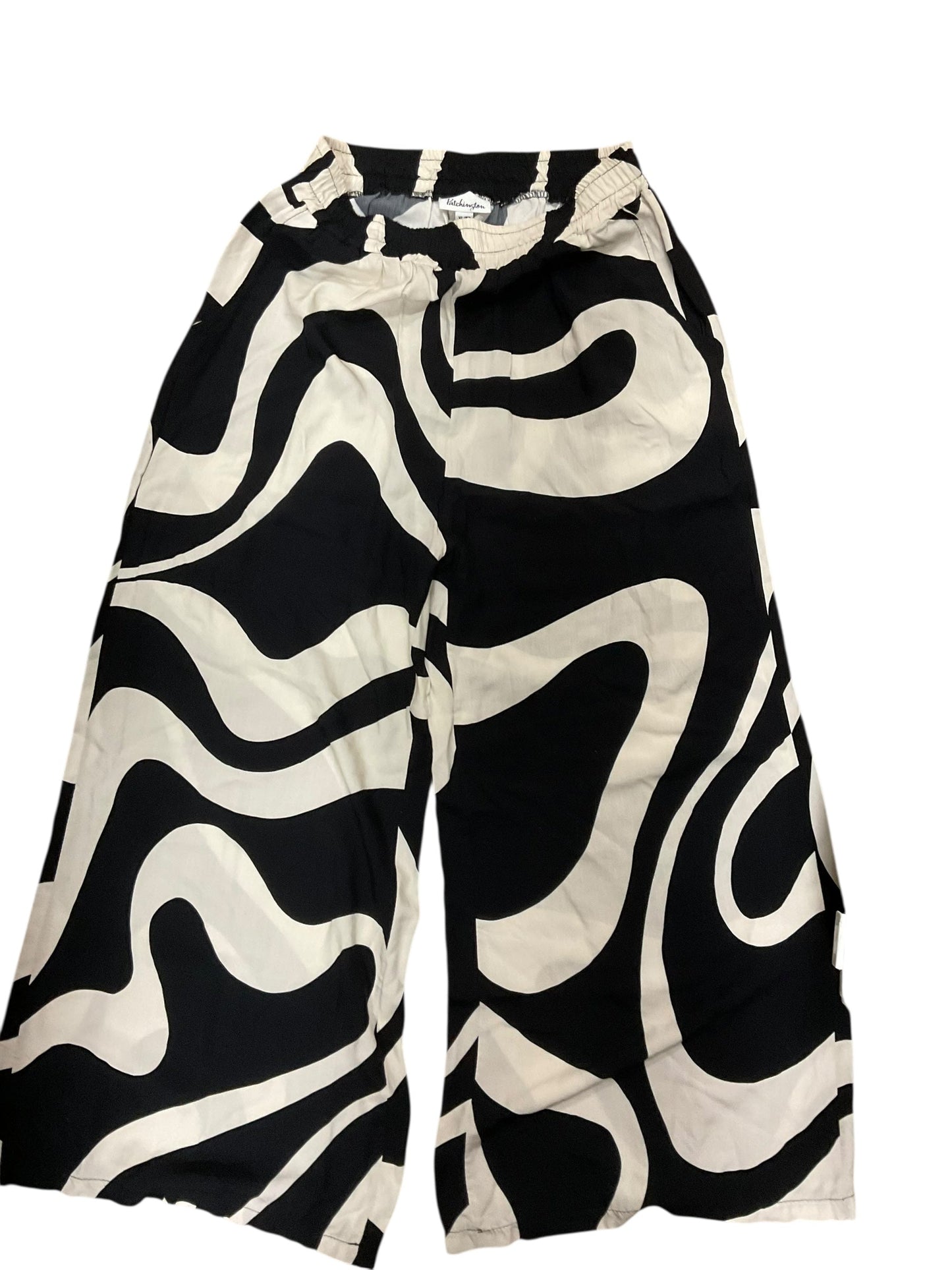 Pants Dress By Clothes Mentor In Black & Cream, Size:Xl