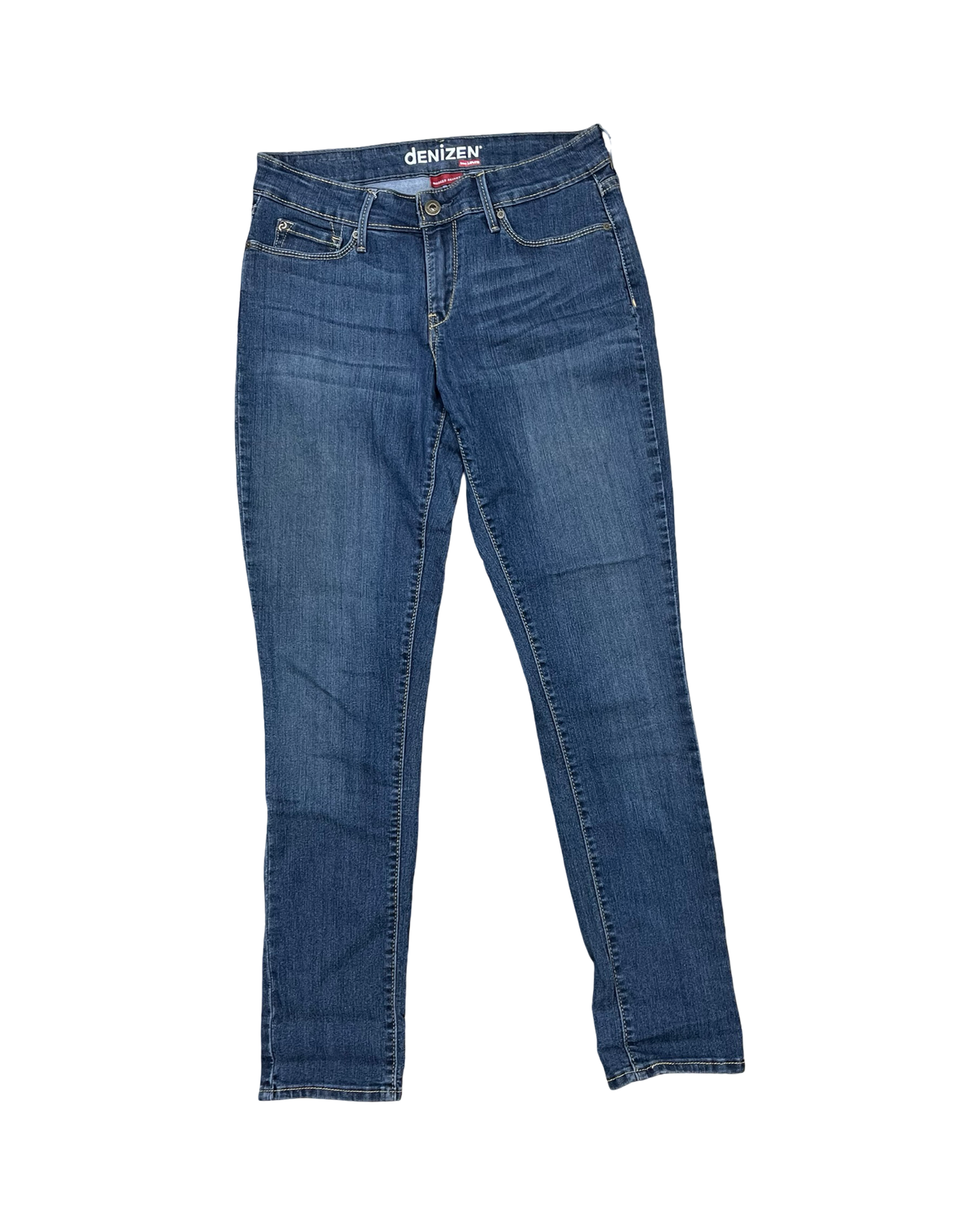 Jeans Skinny By Levis In Blue Denim, Size:8