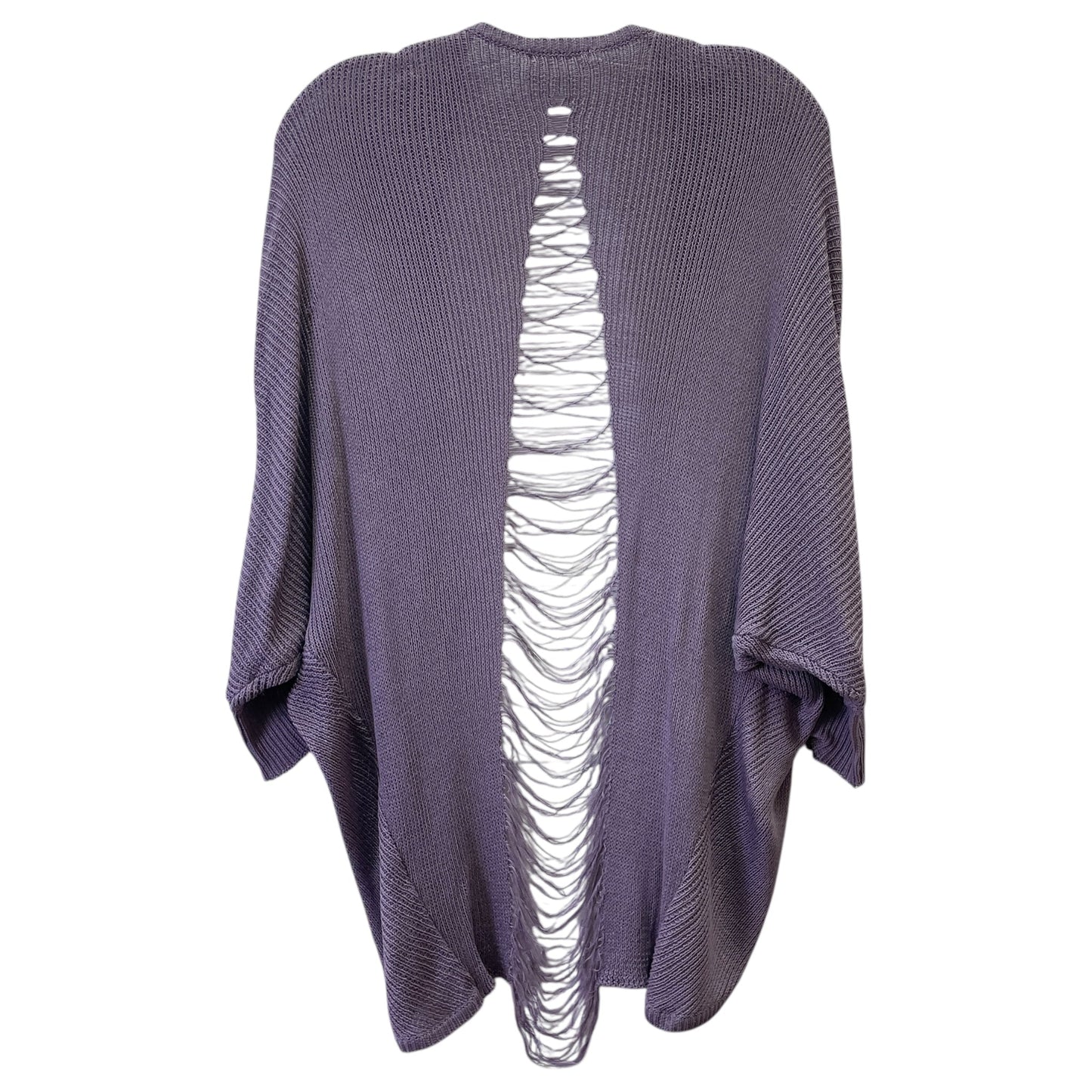 Sweater Cardigan By First Love In Purple, Size:S