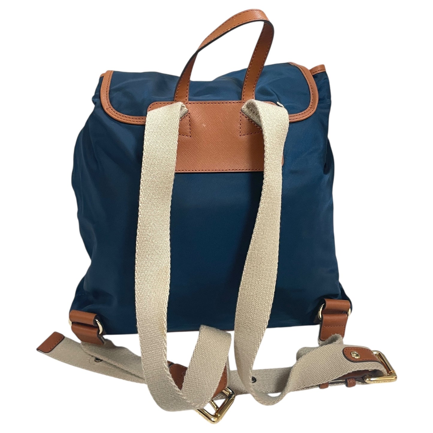 Backpack Designer By Michael Kors In Blue, Size:Medium