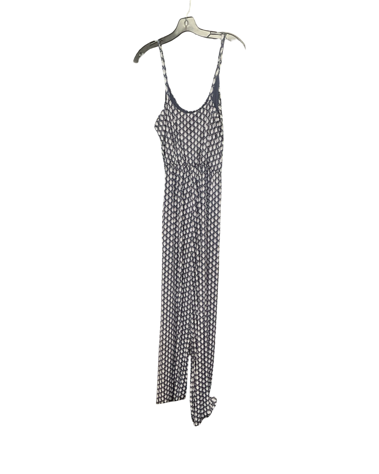 Jumpsuit By Kaileigh In Blue & White, Size:M