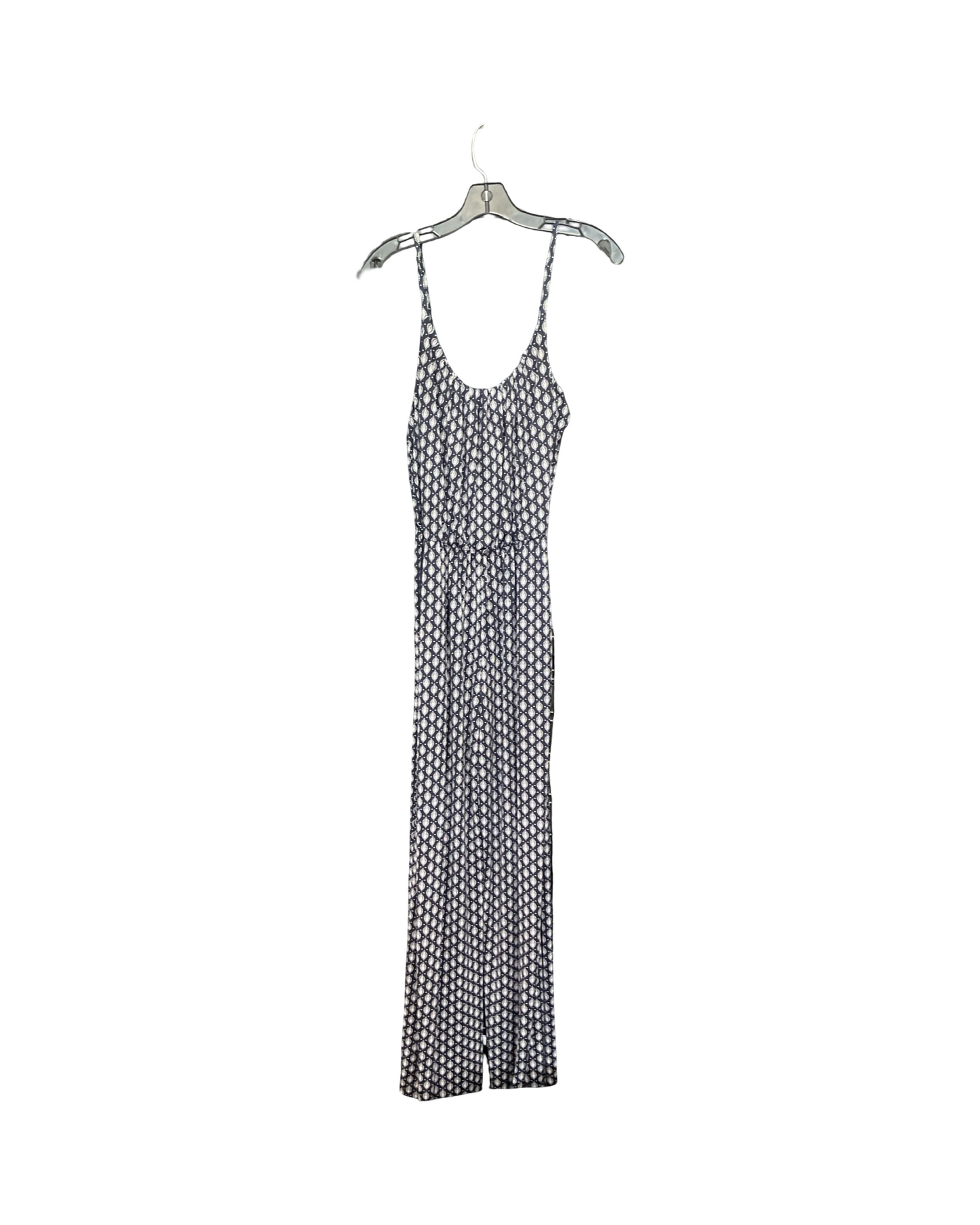 Jumpsuit By Kaileigh In Blue & White, Size:M