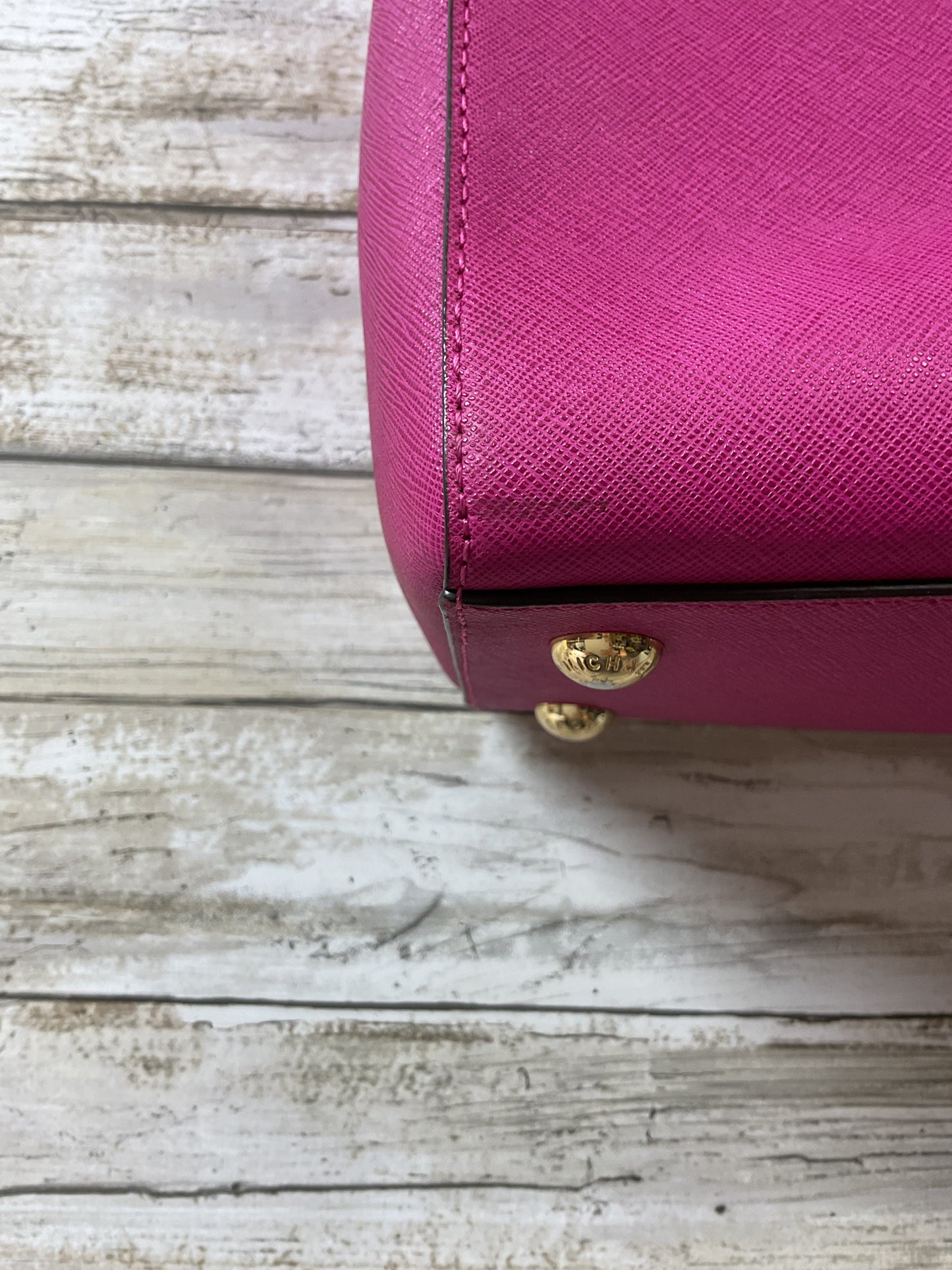 Handbag Designer By Michael Kors In Pink, Size:Small