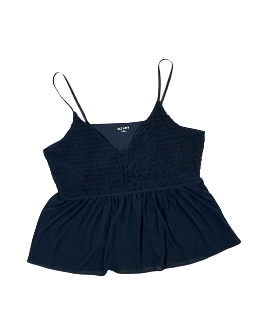 Top Sleeveless By Old Navy In Black, Size:Xl