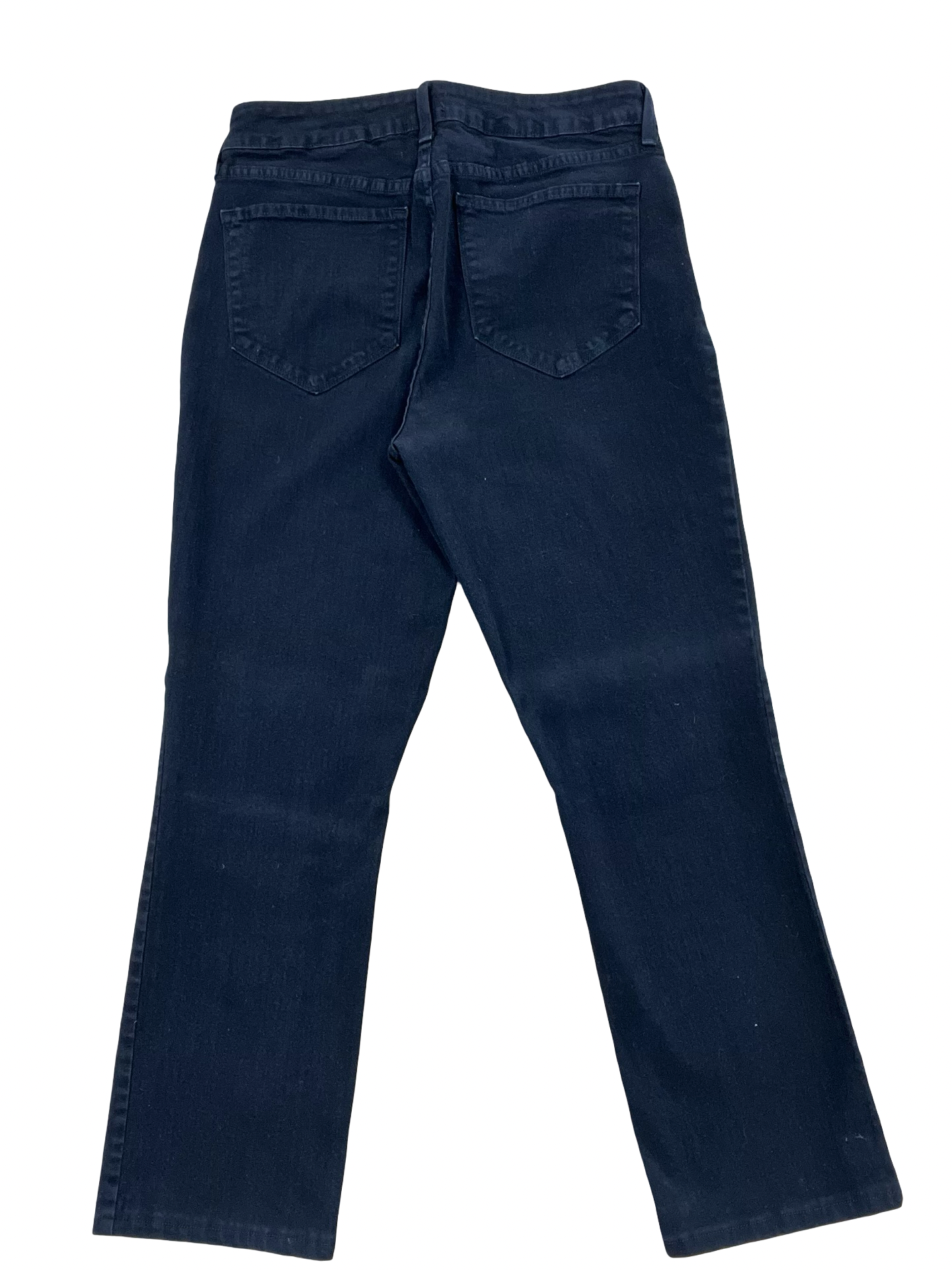 Jeans Straight By Not Your Daughters Jeans In Black Denim, Size:12