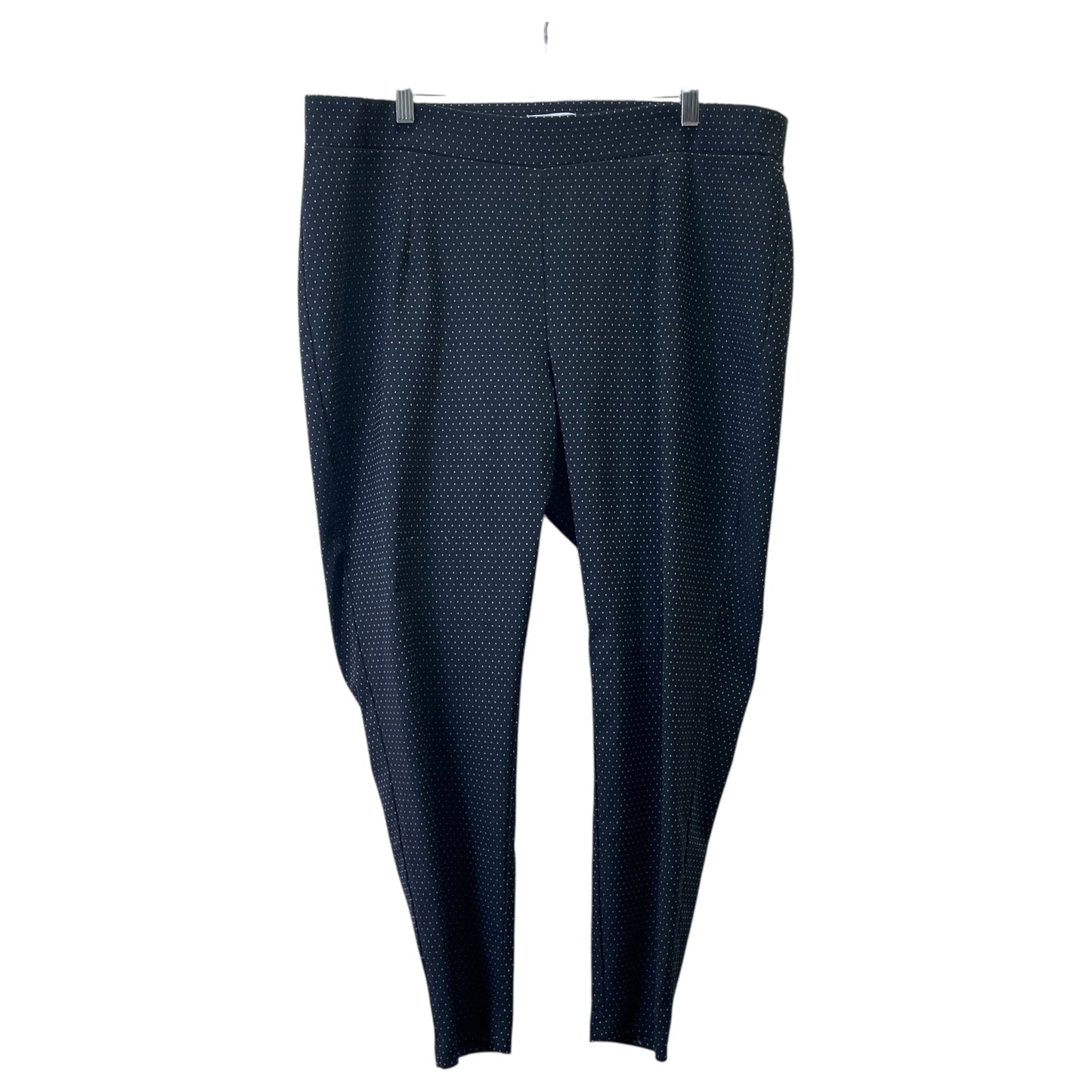 Pants Dress By Calvin Klein In Black & White, Size:16