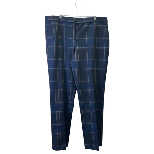 Pants Dress By Susan Graver In Blue, Size:16