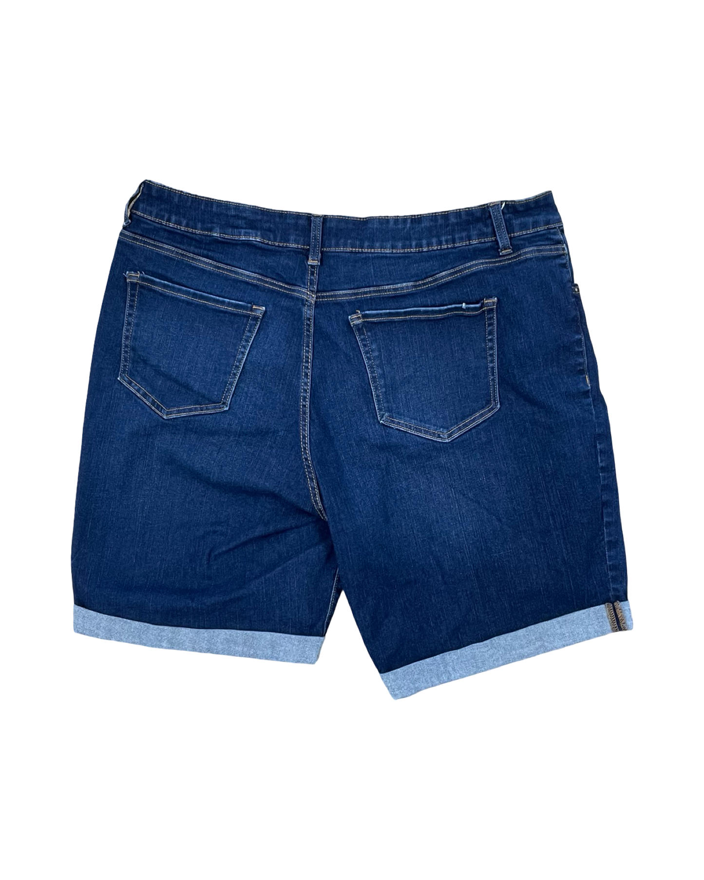 Shorts By Time And Tru In Blue Denim, Size:18