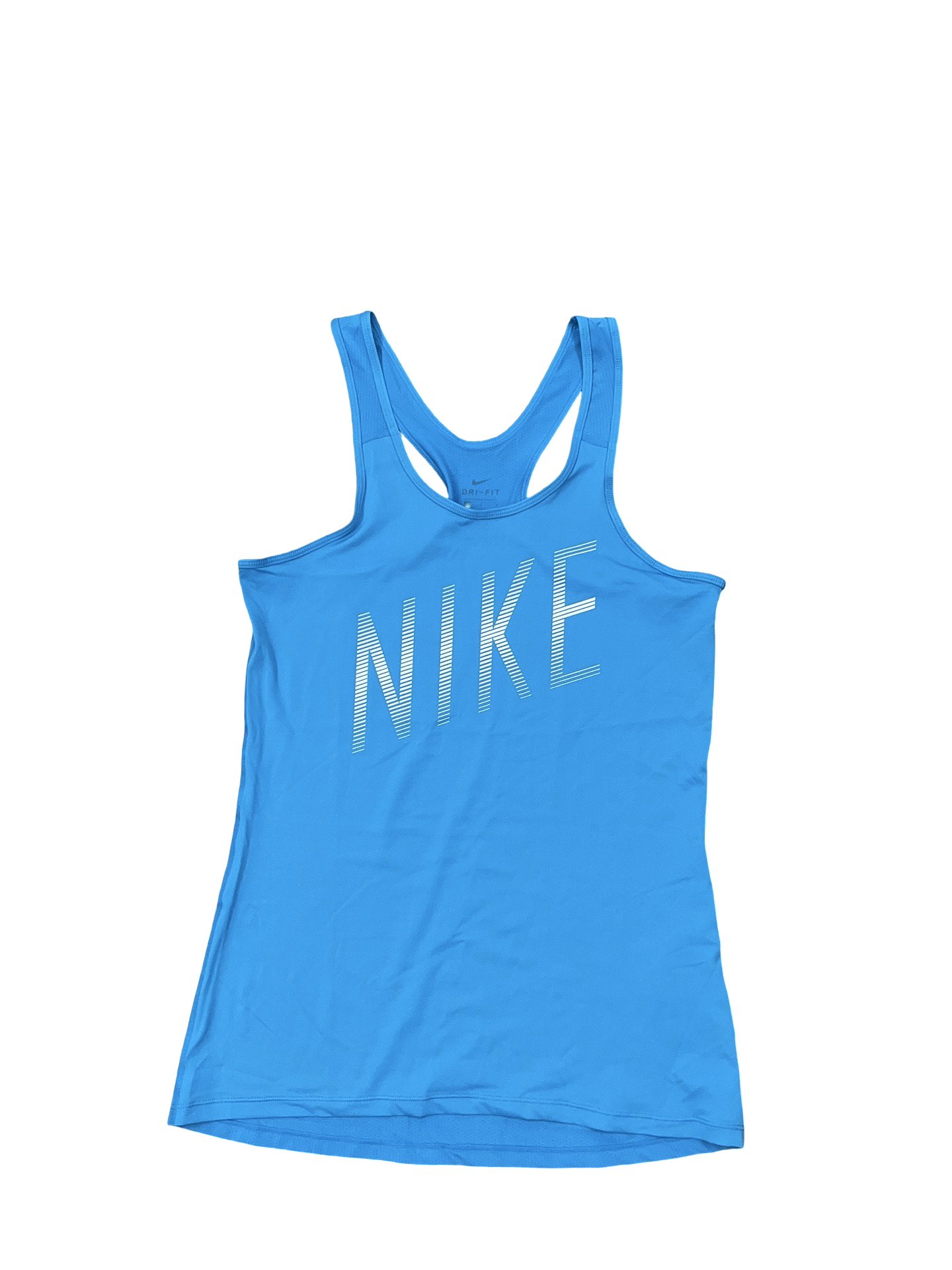 Athletic Tank Top By Nike In Blue, Size:L