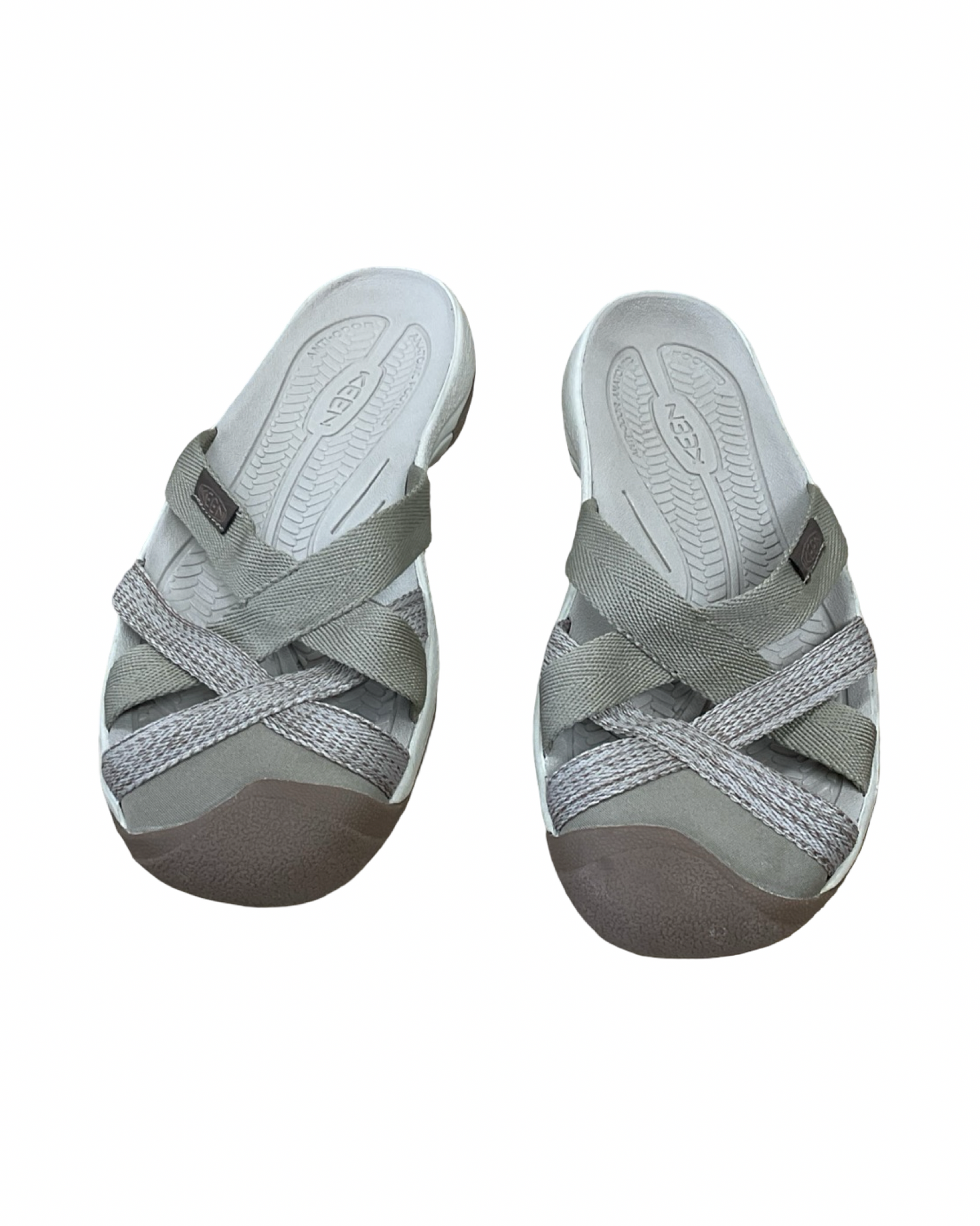 Sandals Flats By Keen In Tan, Size:8